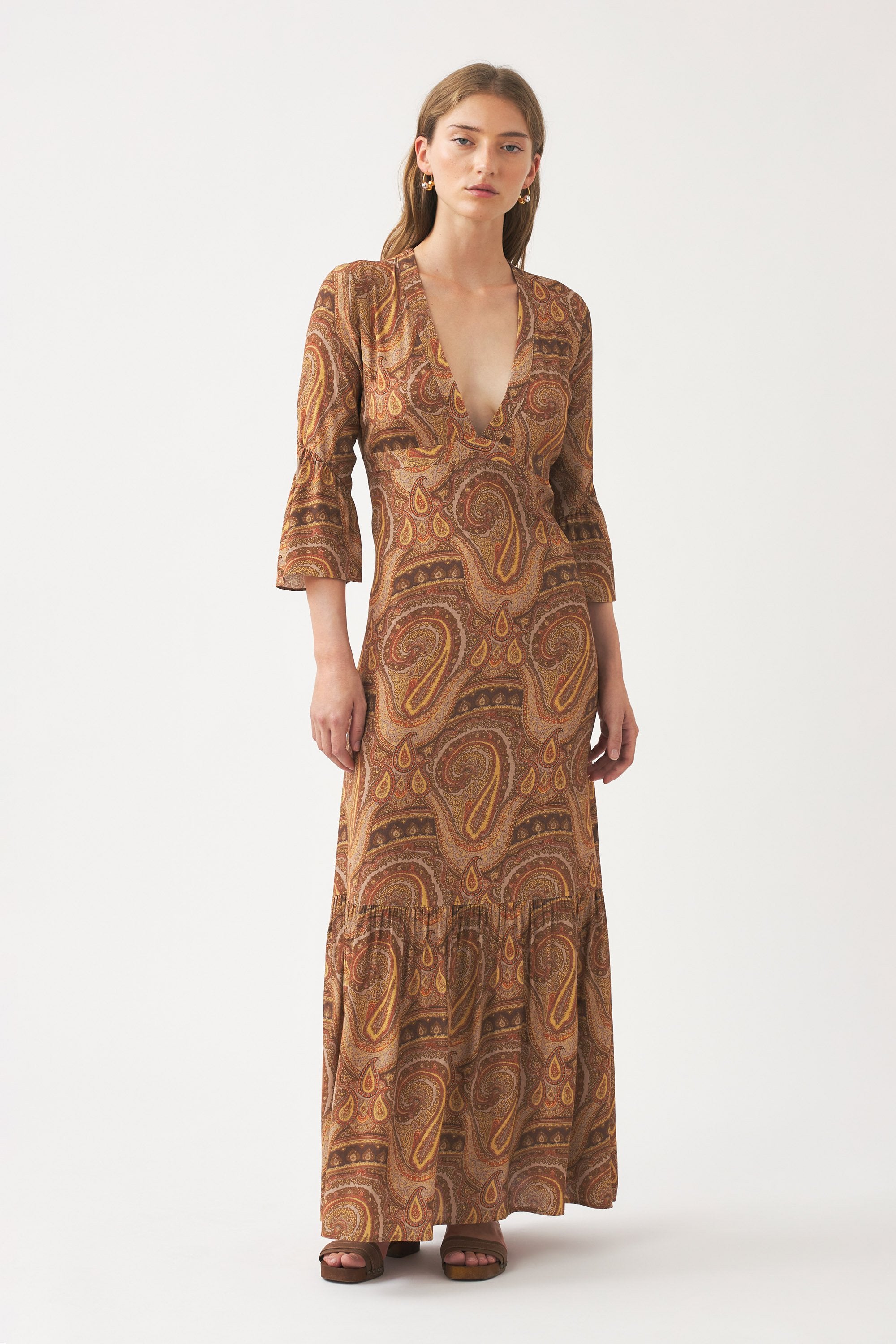 Print maxi dress Rocio