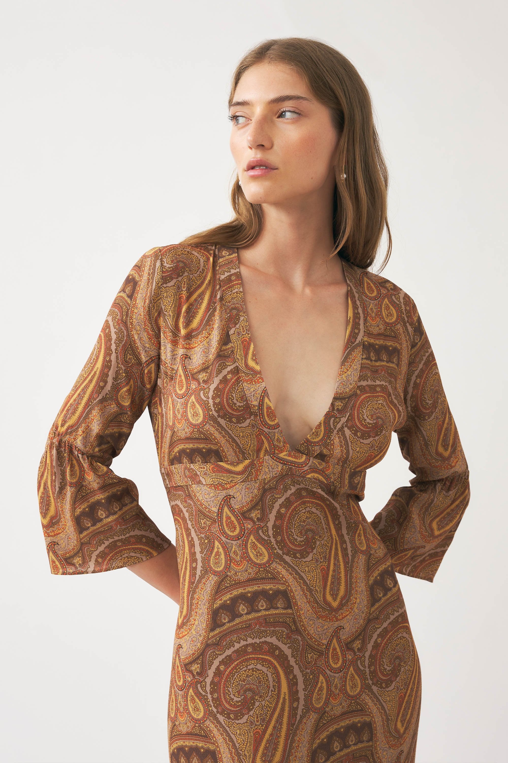 Print maxi dress Rocio