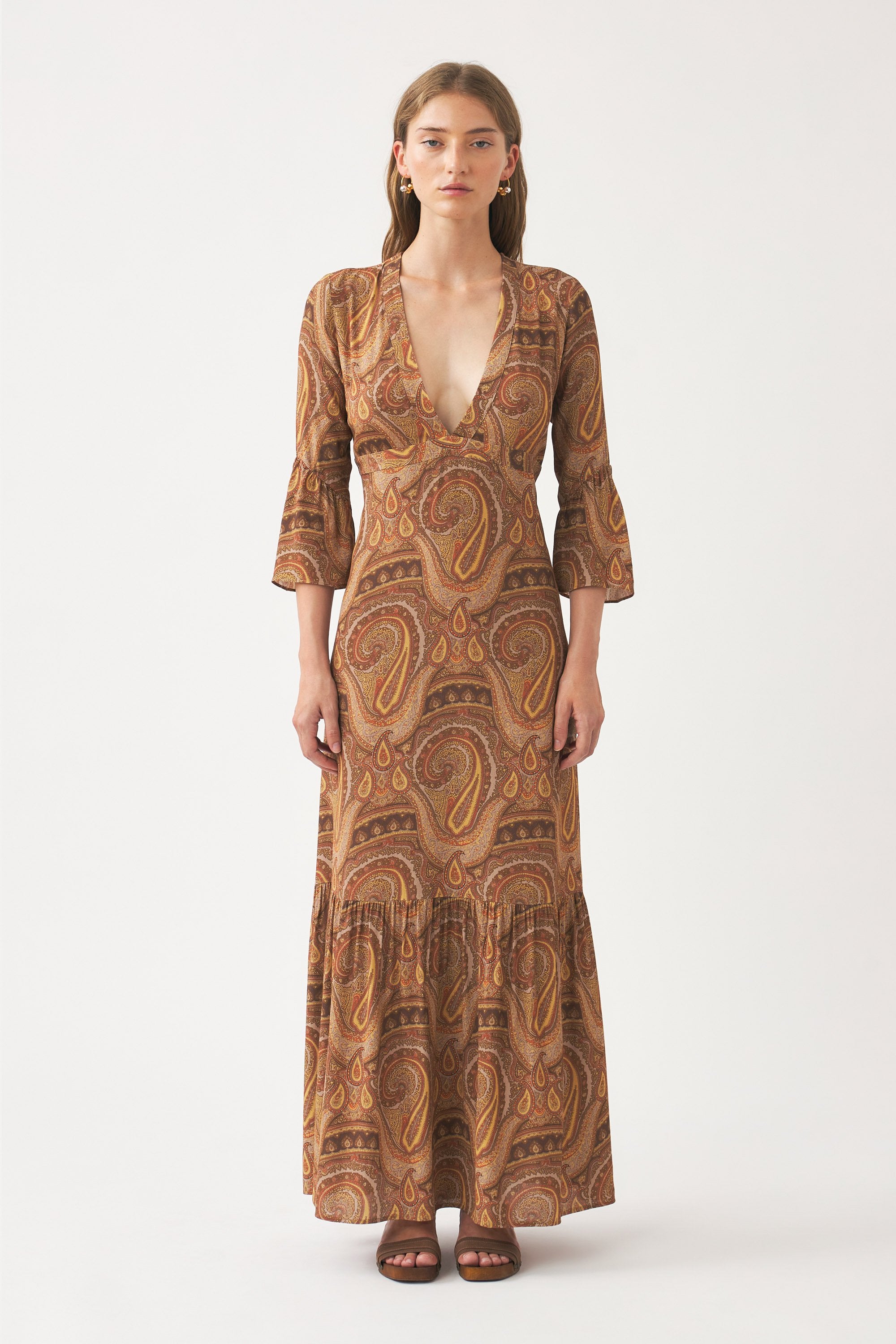 Print maxi dress Rocio