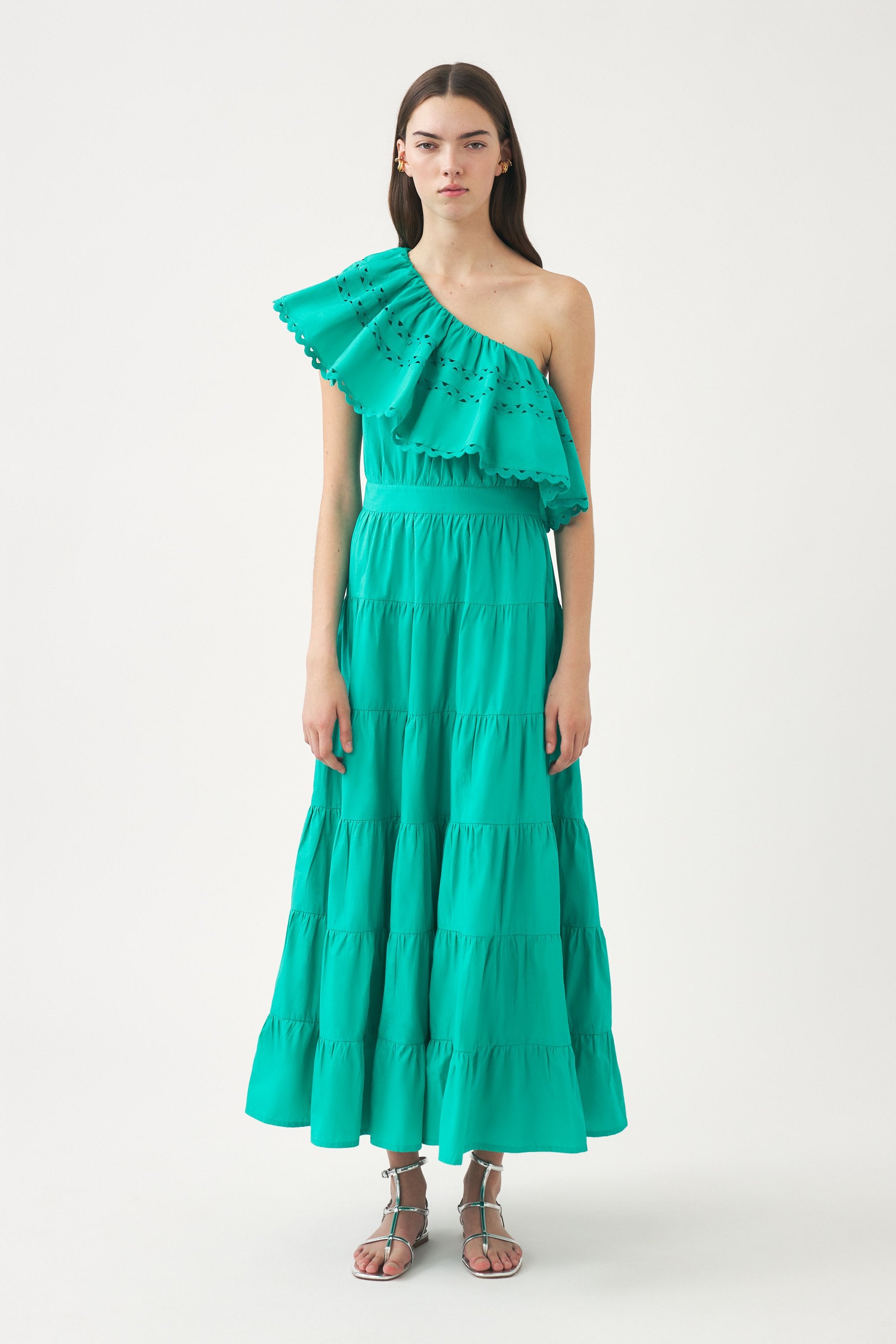 Robe longue asymétrique Rodo