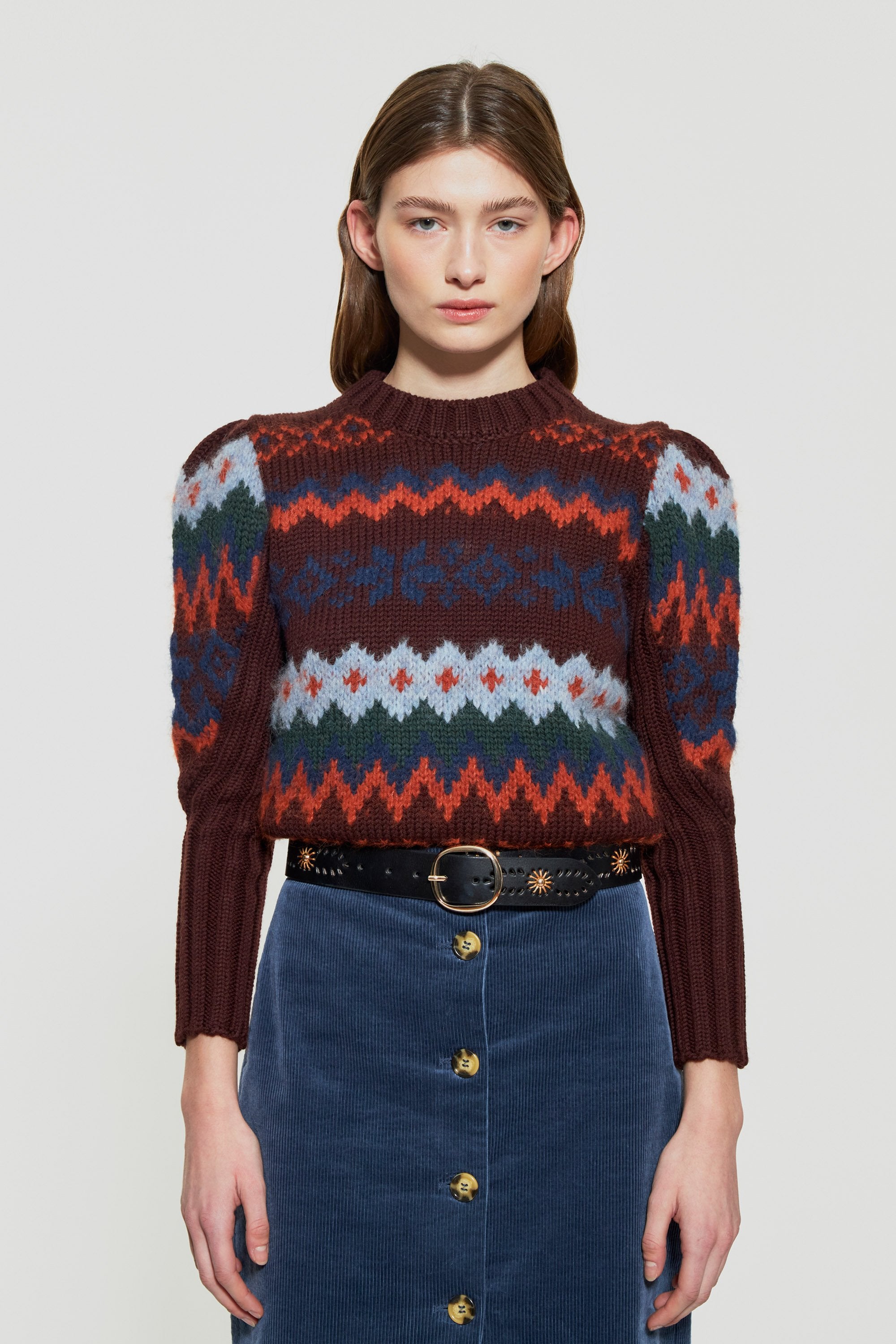 Grey wool jumper