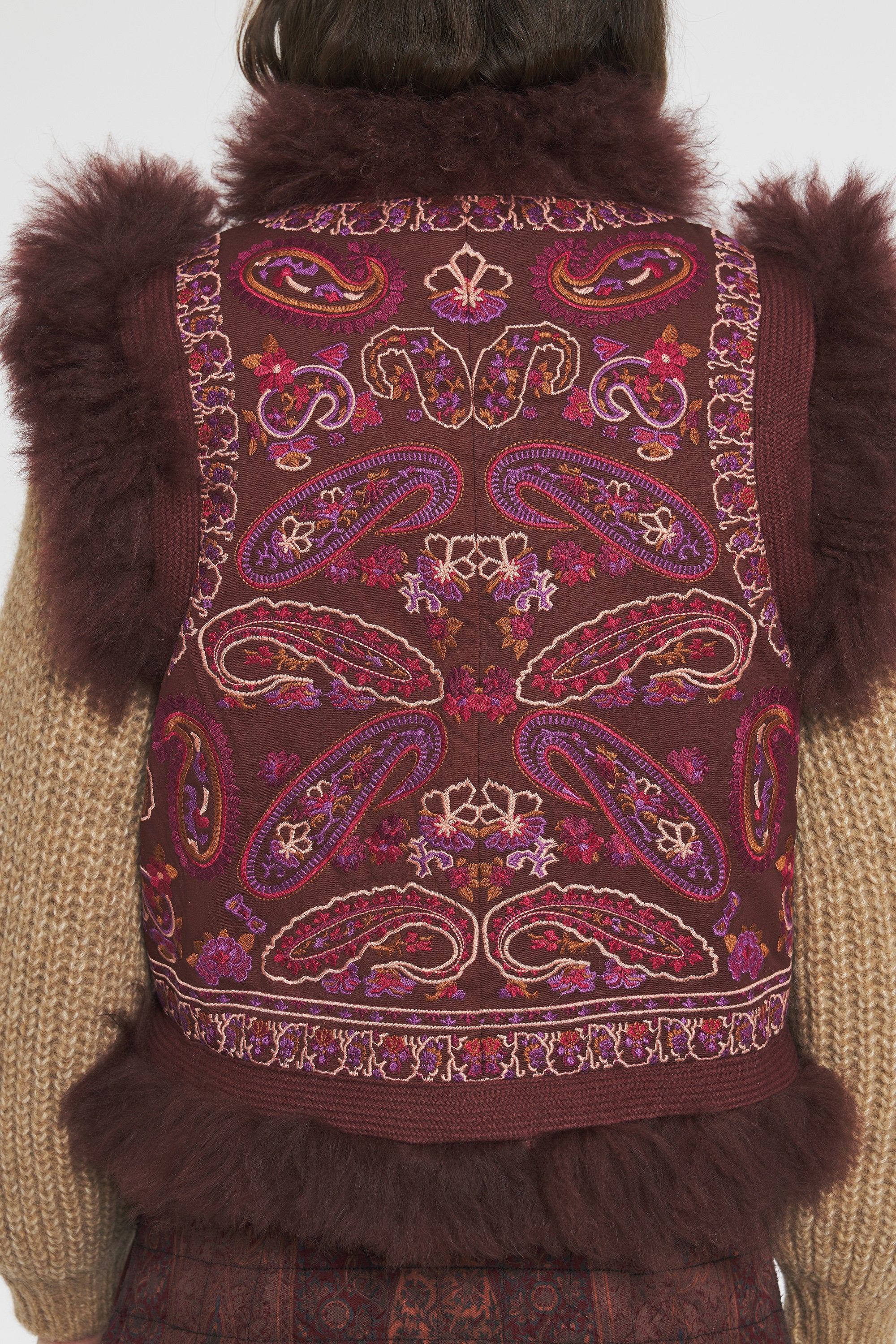 Gilet brodé Roza