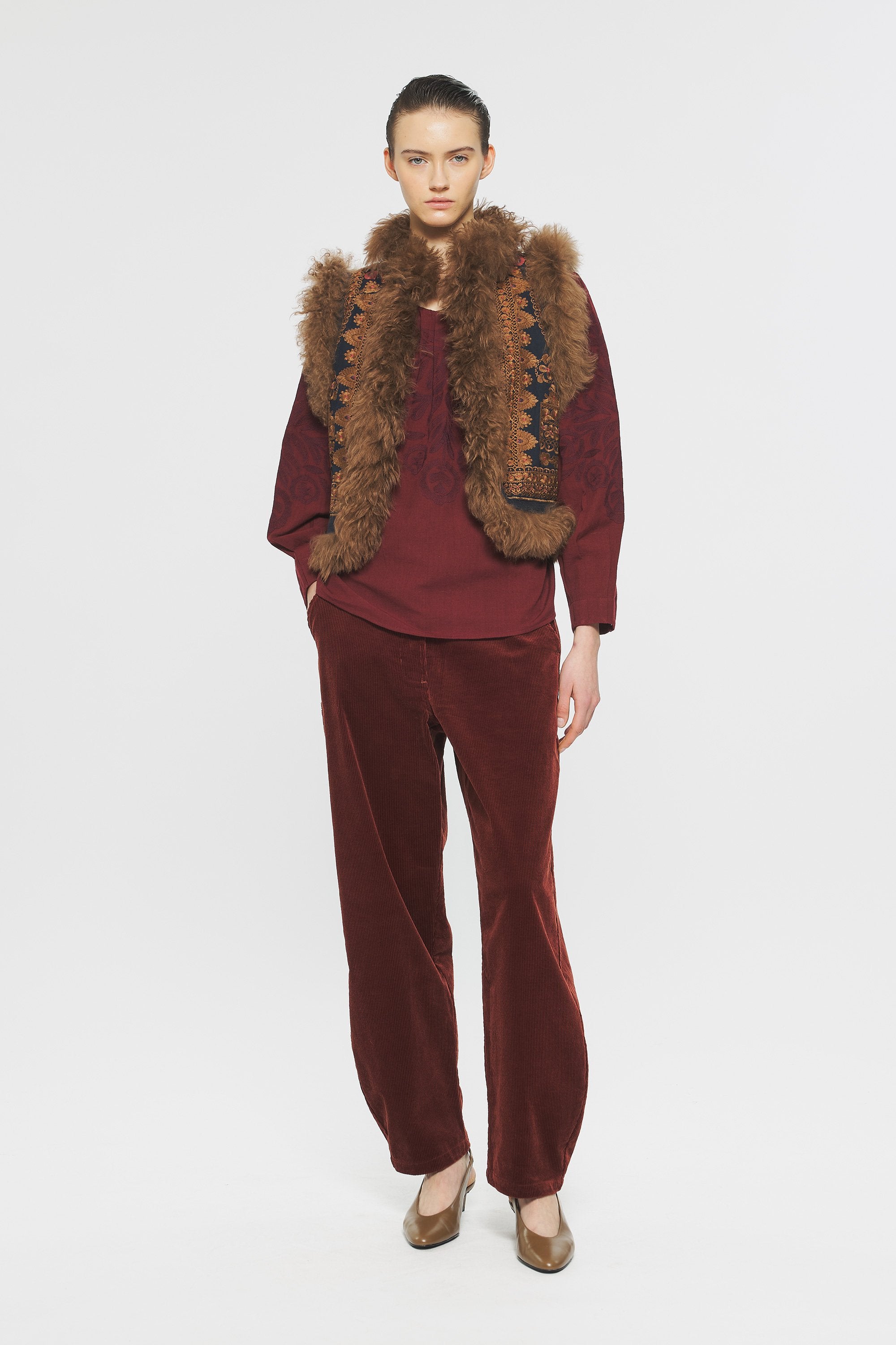 Gilet brodé Sandor