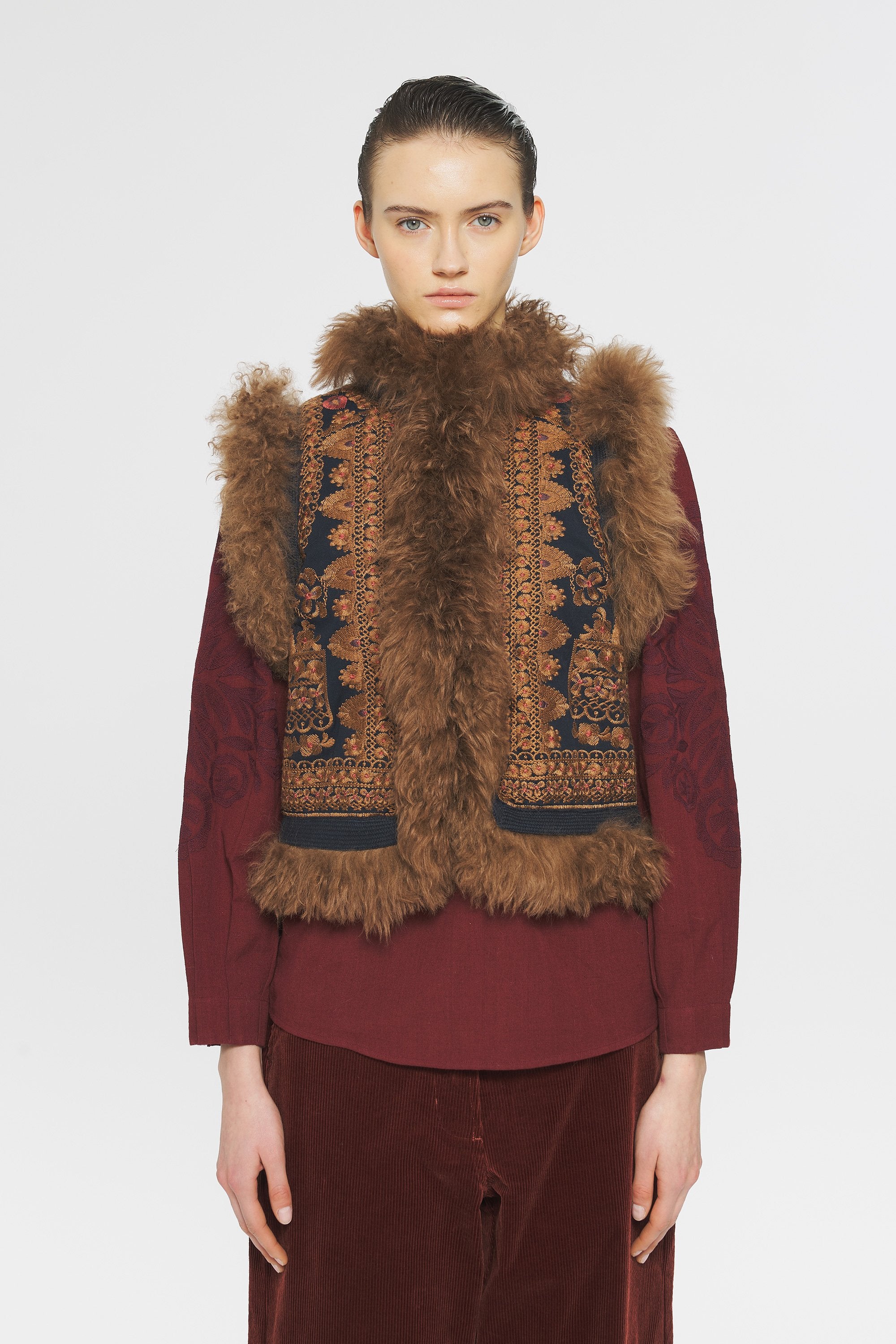 Gilet brodé Sandor