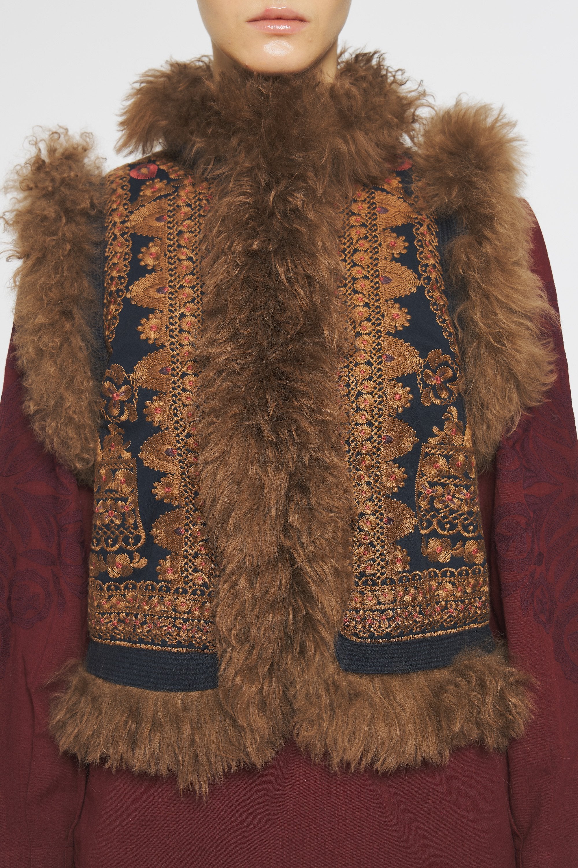Gilet brodé Sandor