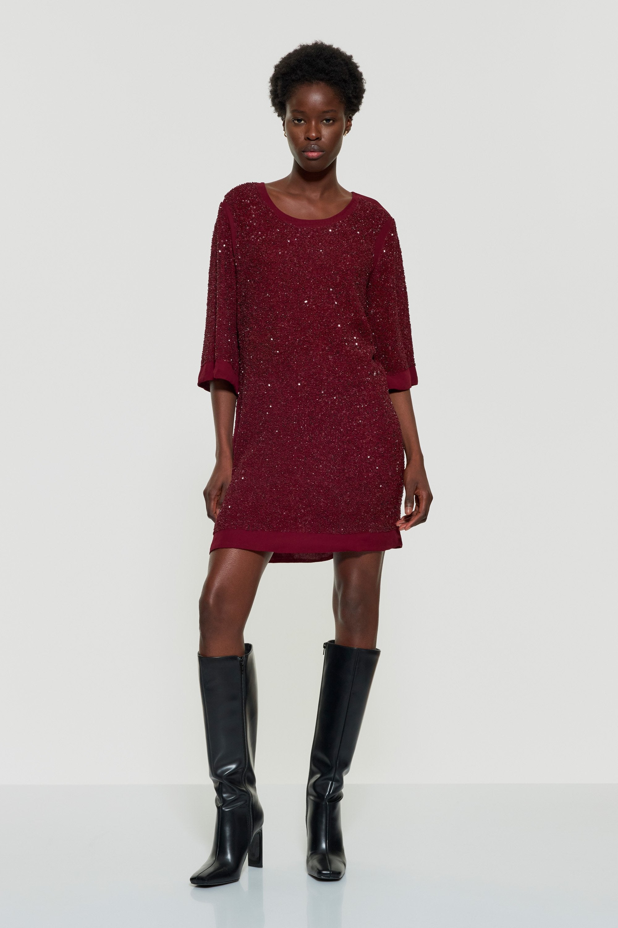 Pailletten-Kleid Stefi