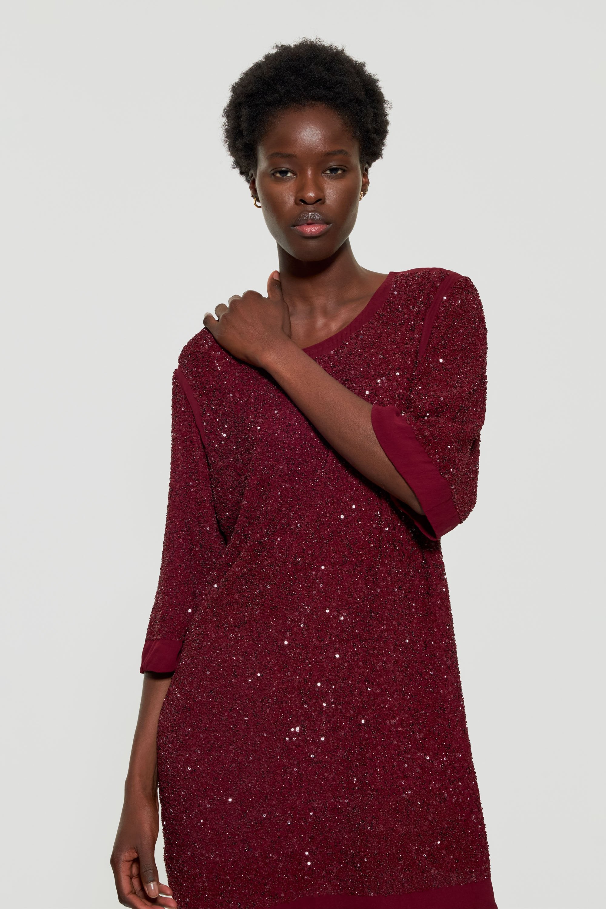 Pailletten-Kleid Stefi