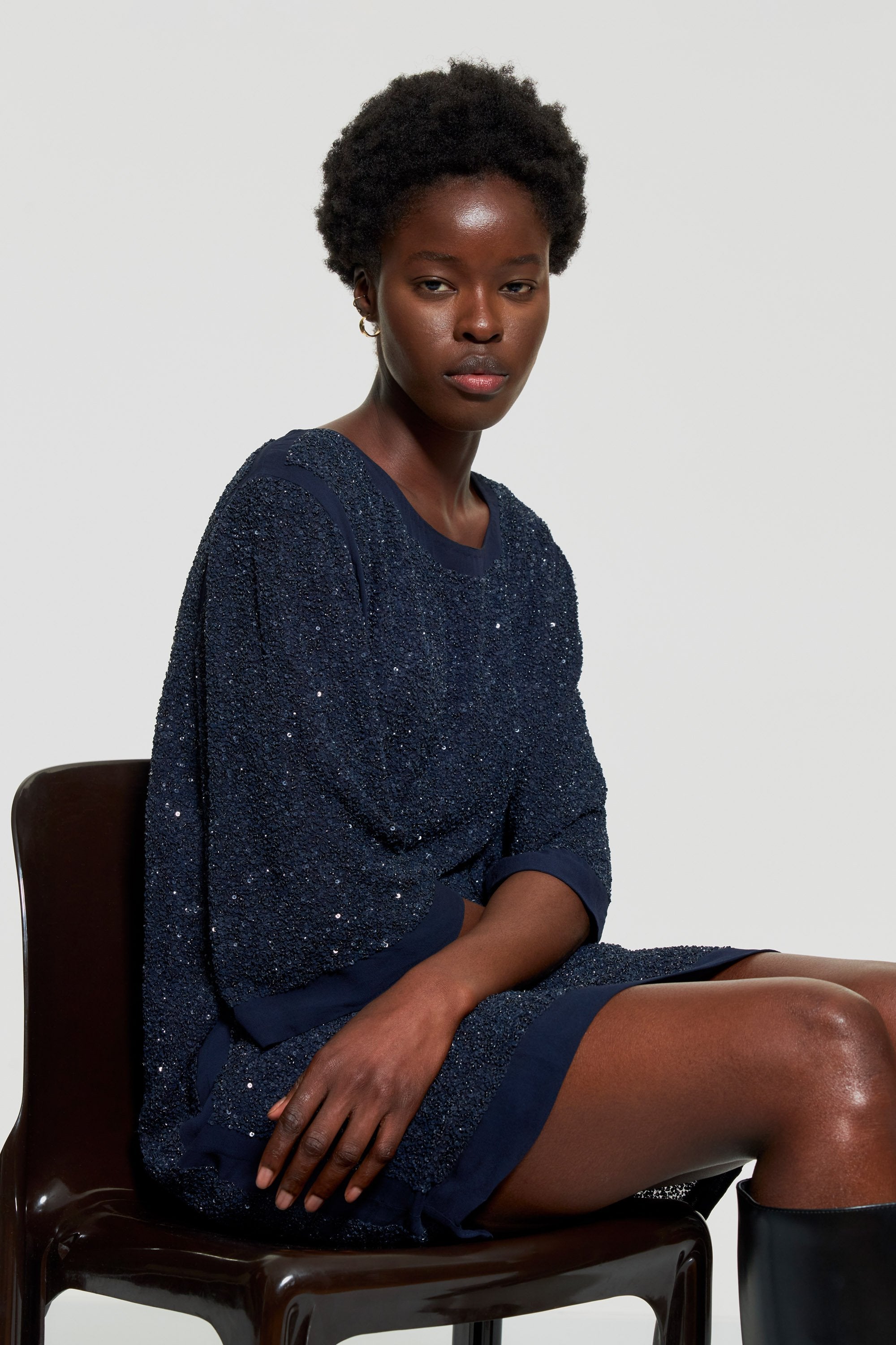 Pailletten-Kleid Stefi