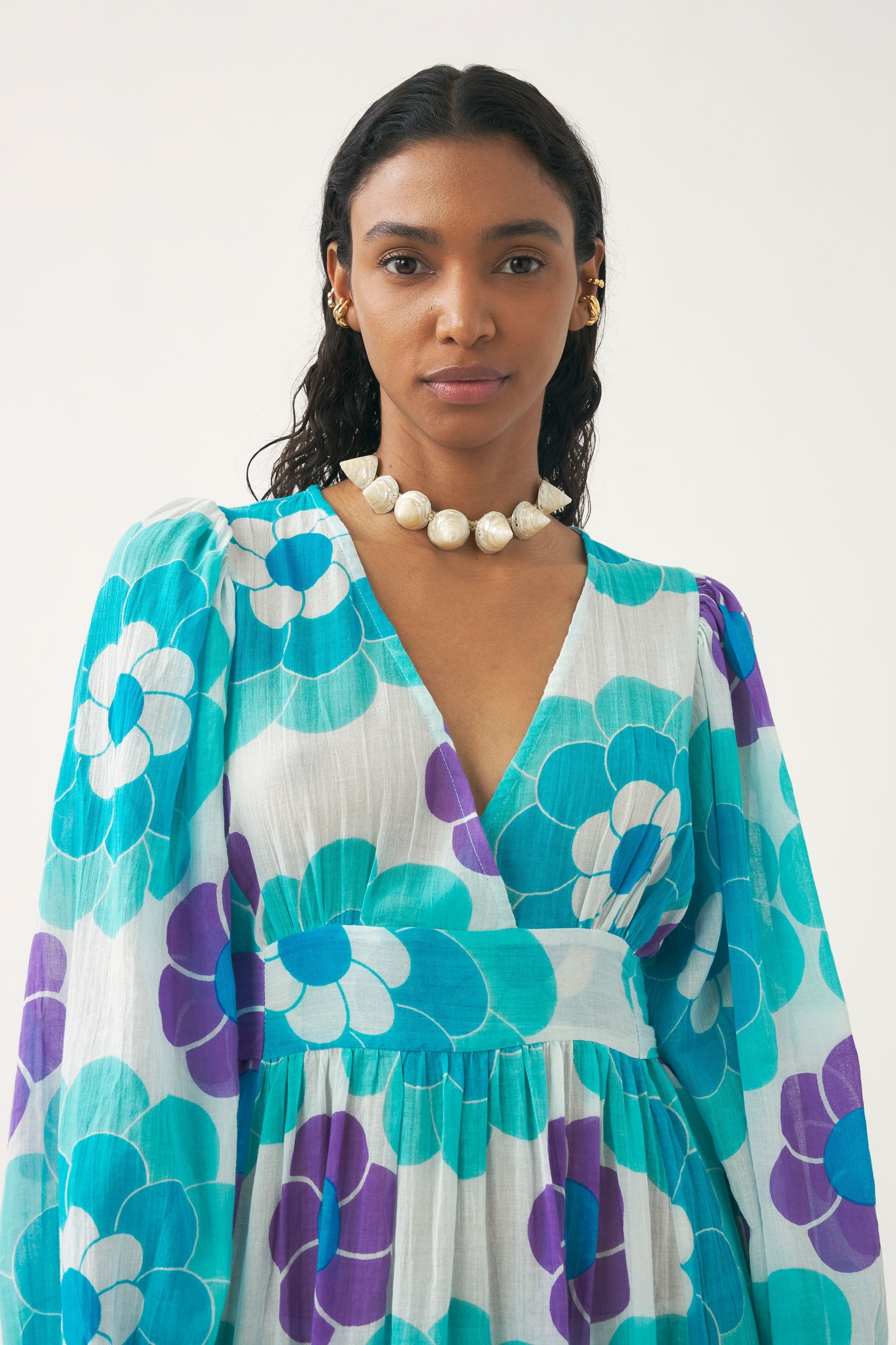 Robe longue imprimée Suny