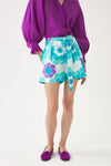 High-waisted print shorts Suny
