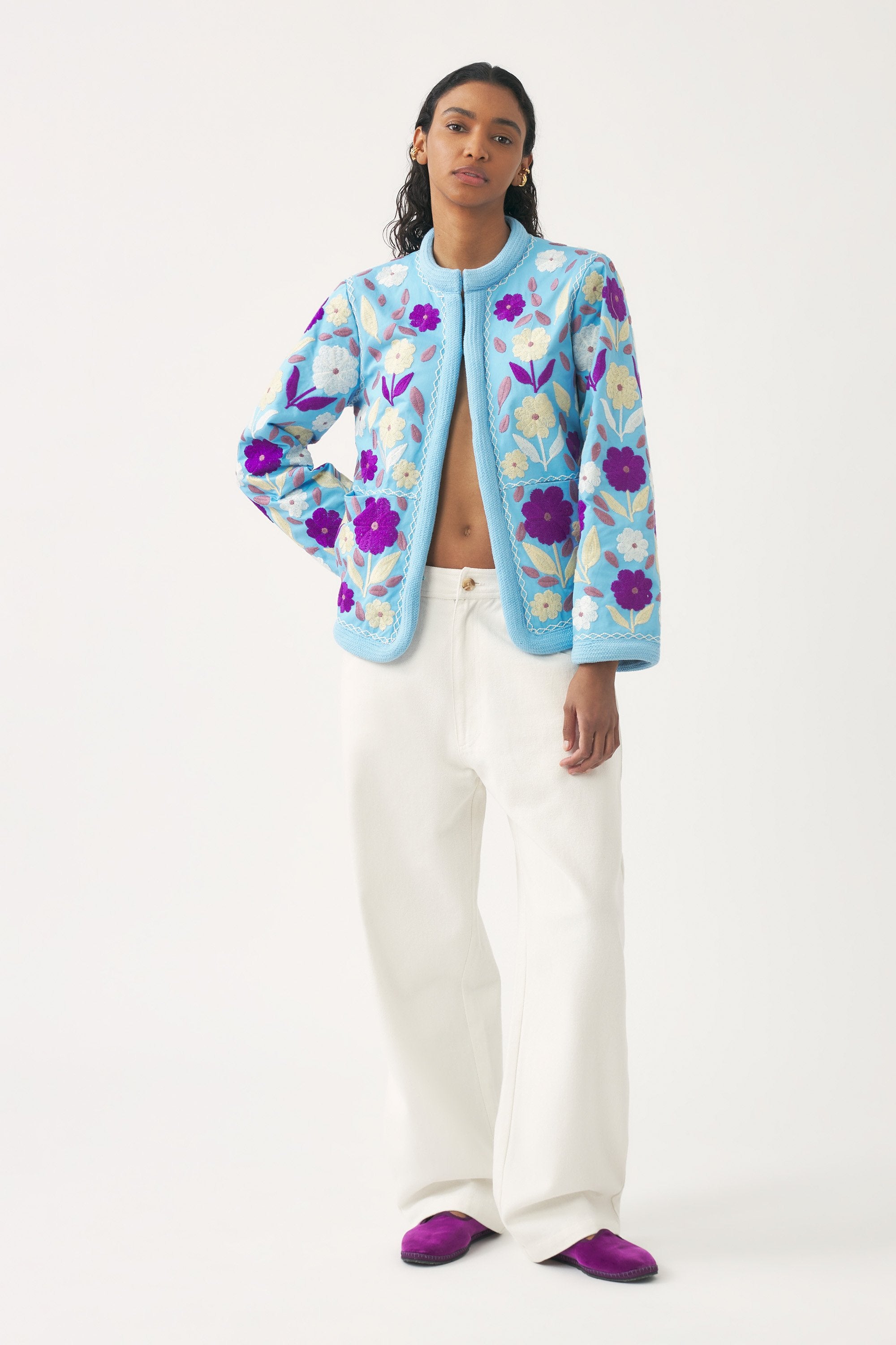 Embroidered jacket Tady