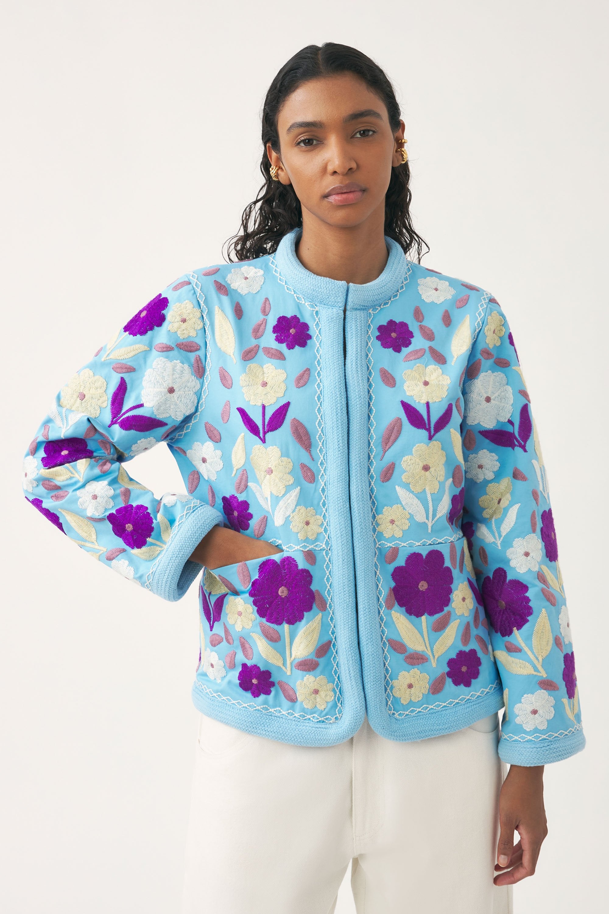 Embroidered jacket Tady