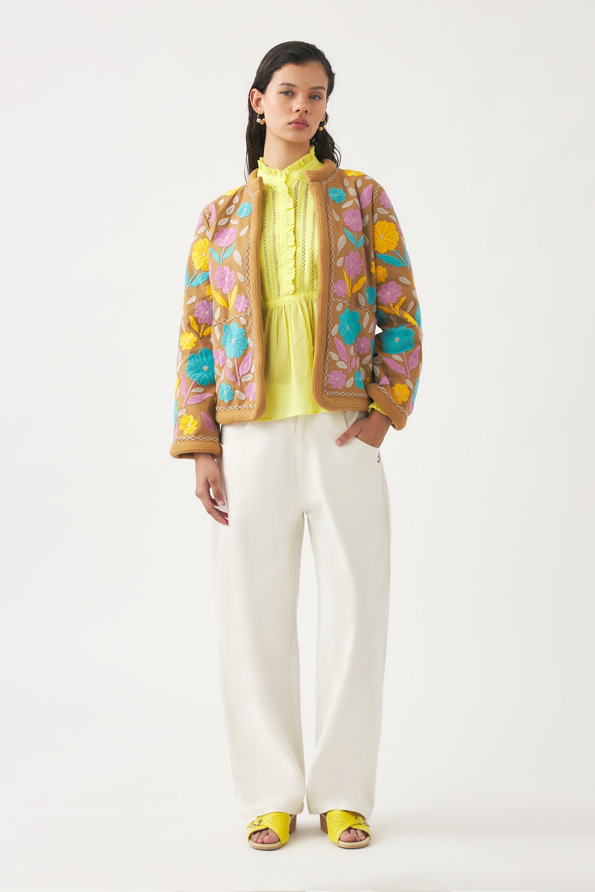 Embroidered jacket Tady