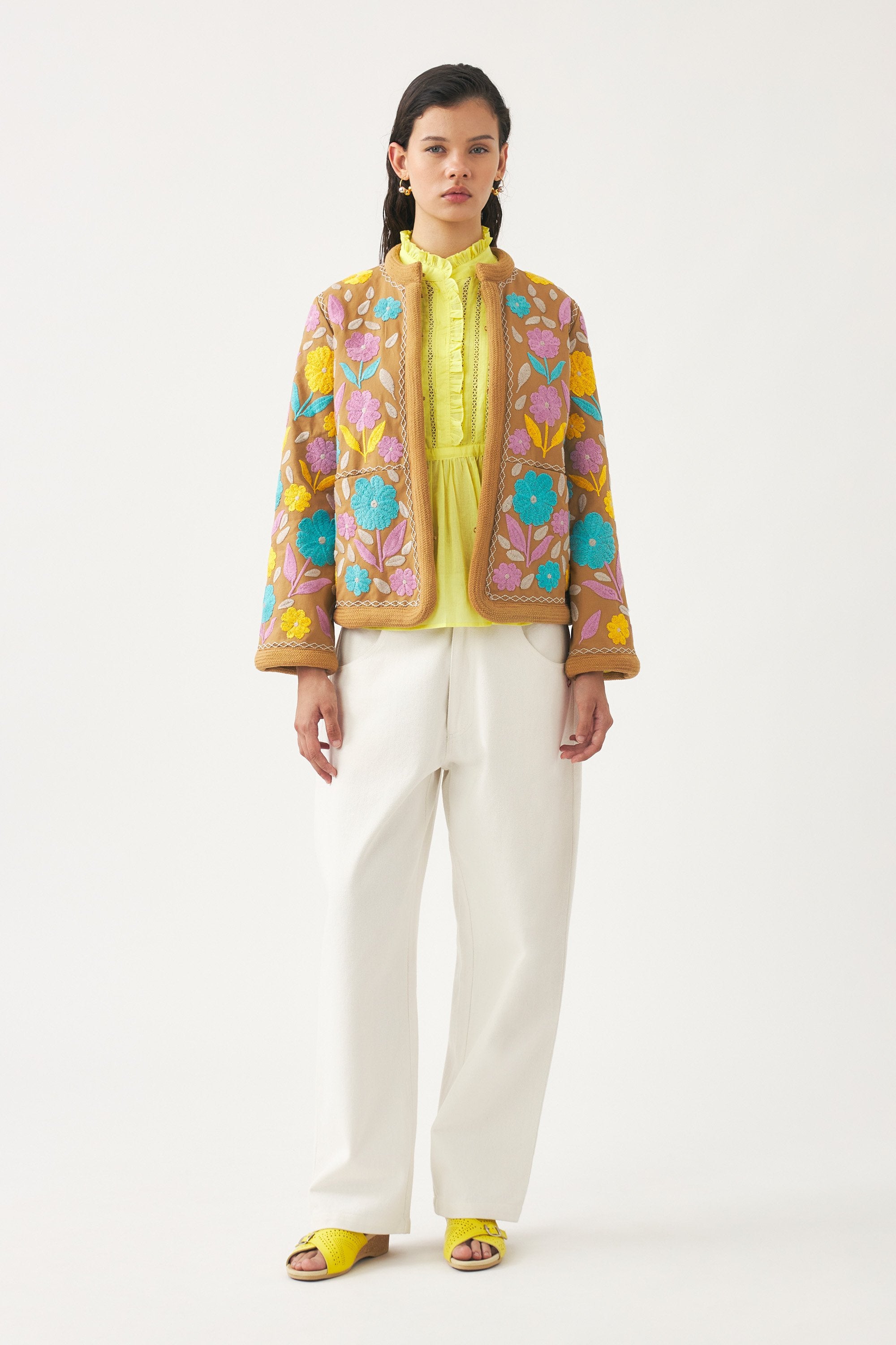 Embroidered jacket Tady