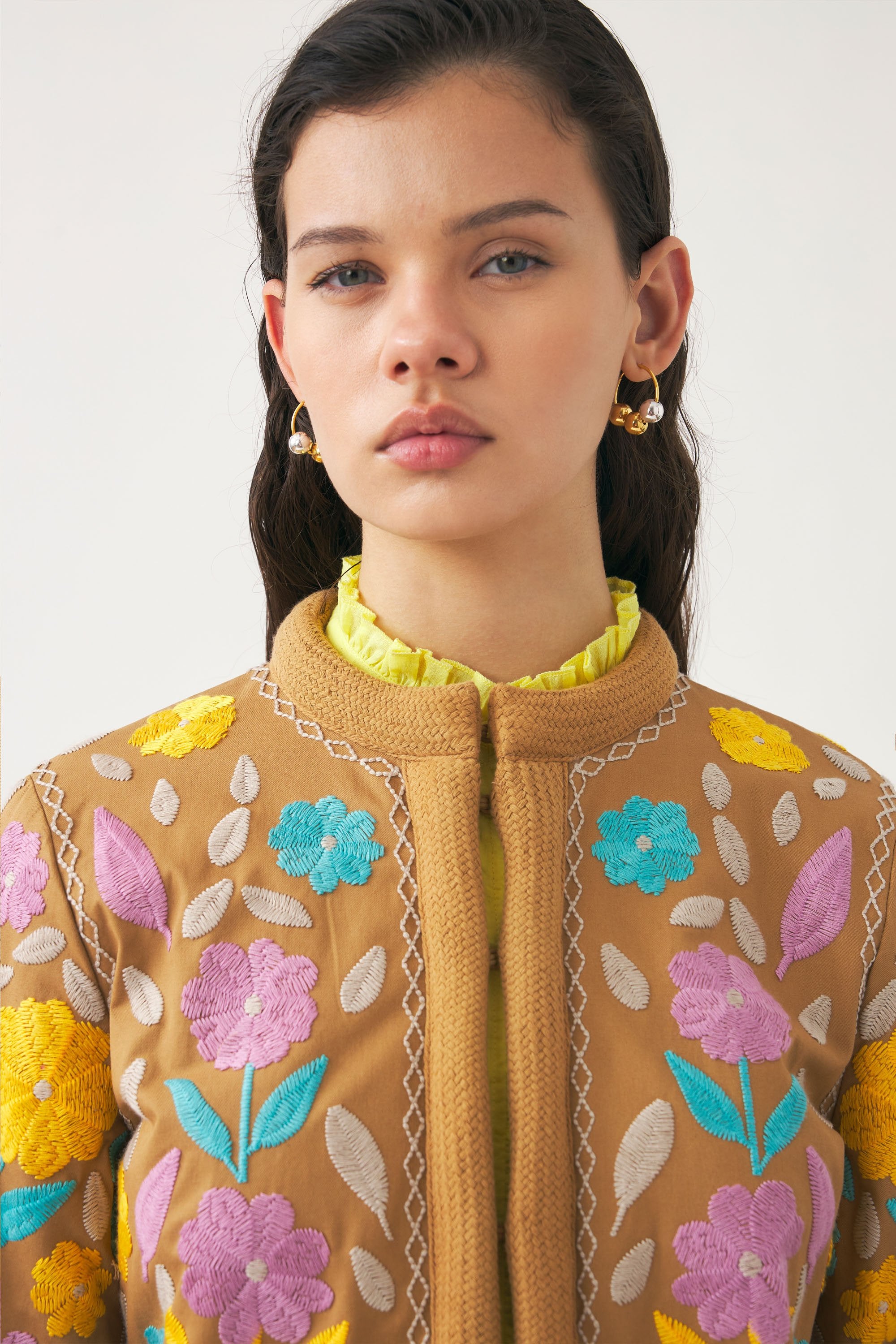 Embroidered jacket Tady