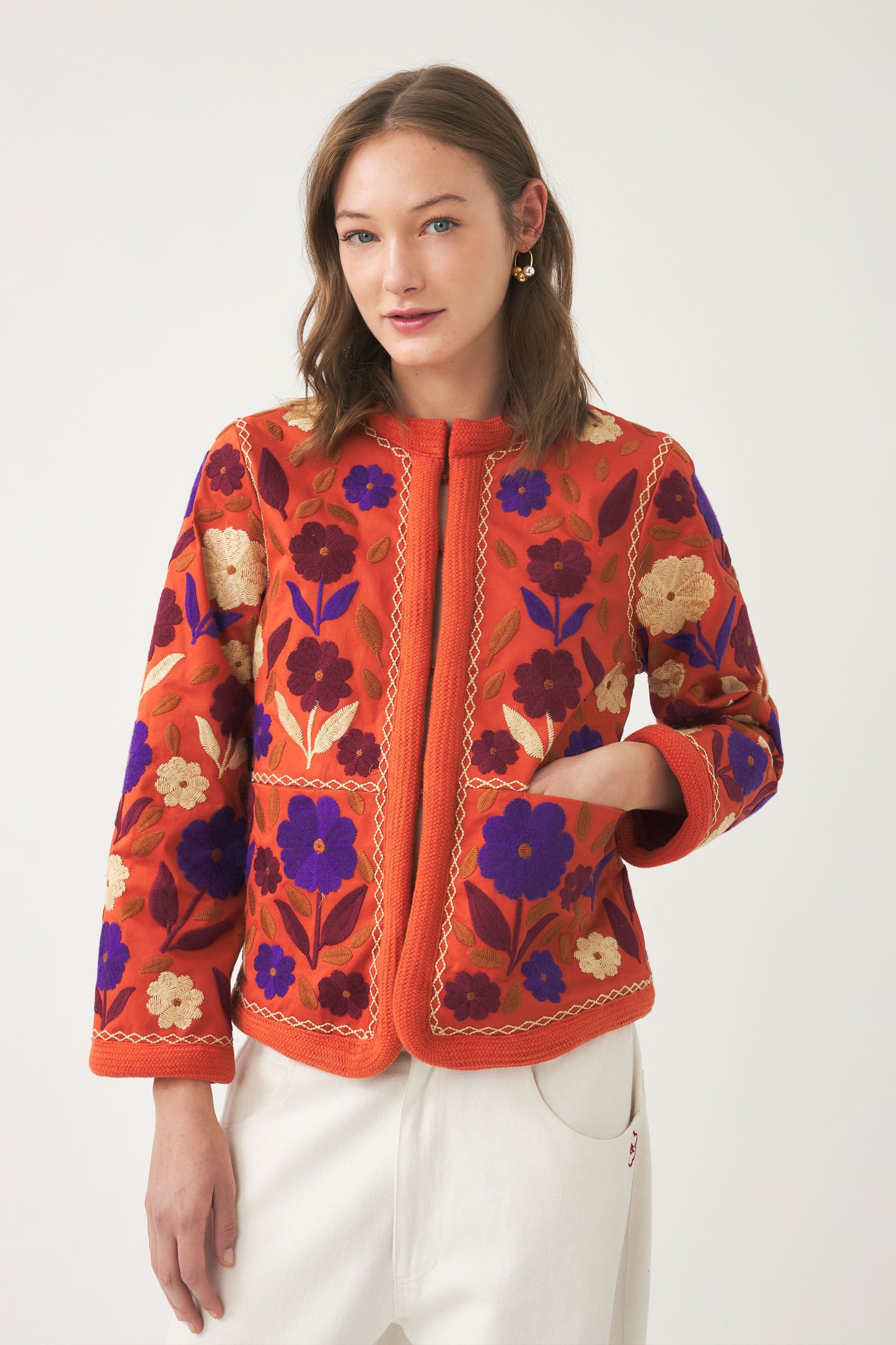 Giacca ricamata Tady