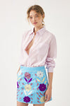 Embroidered miniskirt Tady