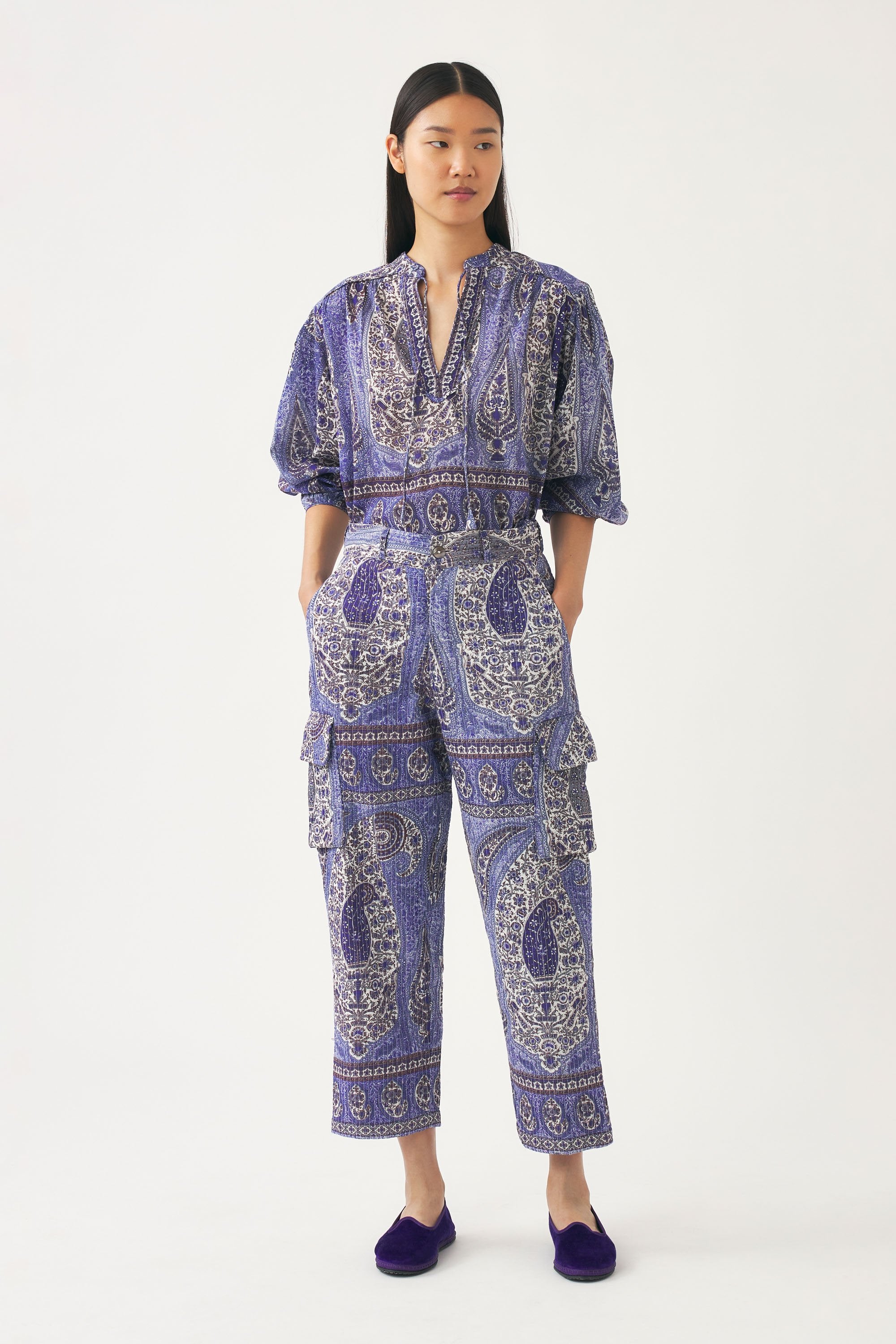 Print blouse Tajar