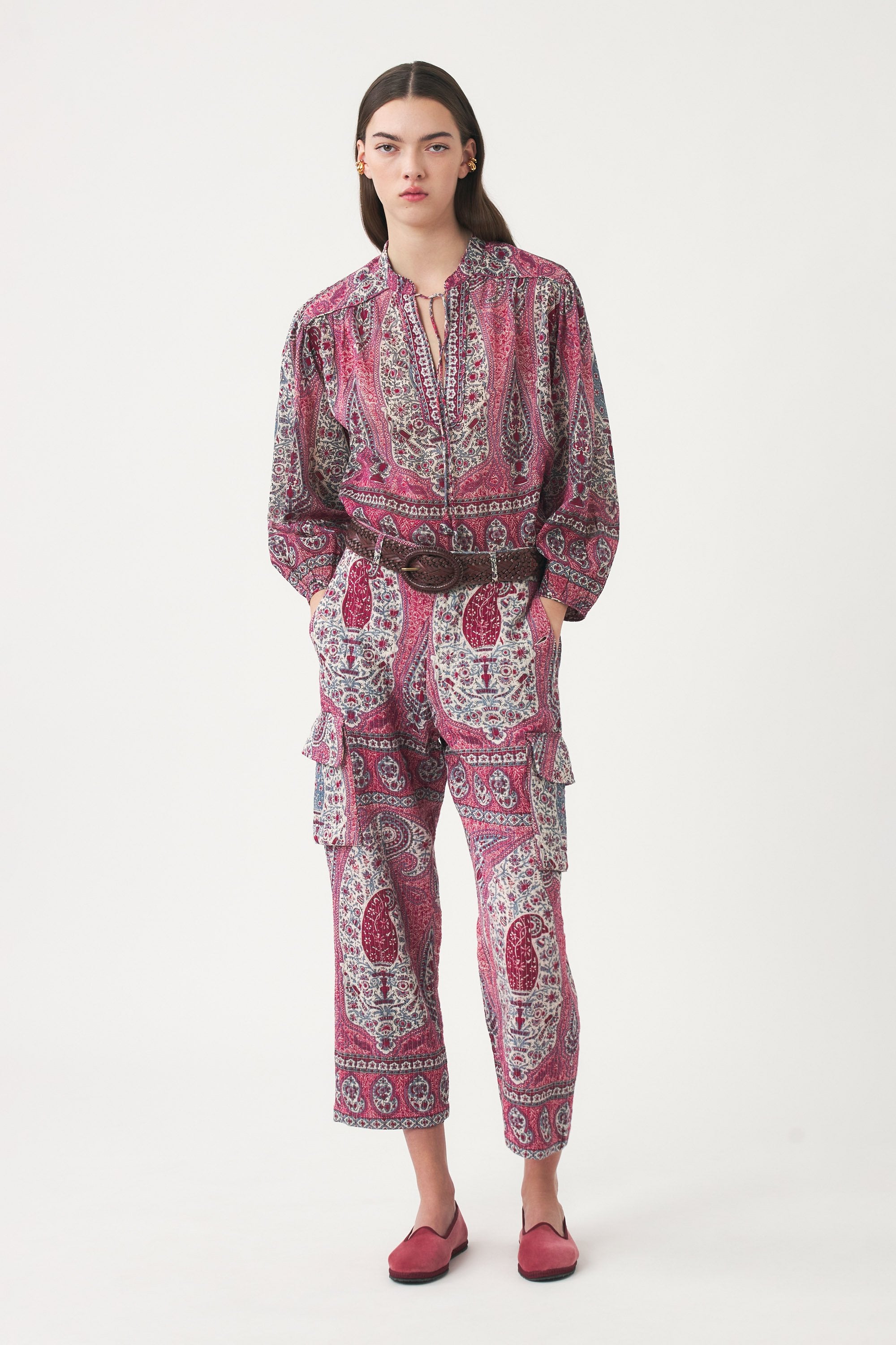 Blusa estampada Tajar