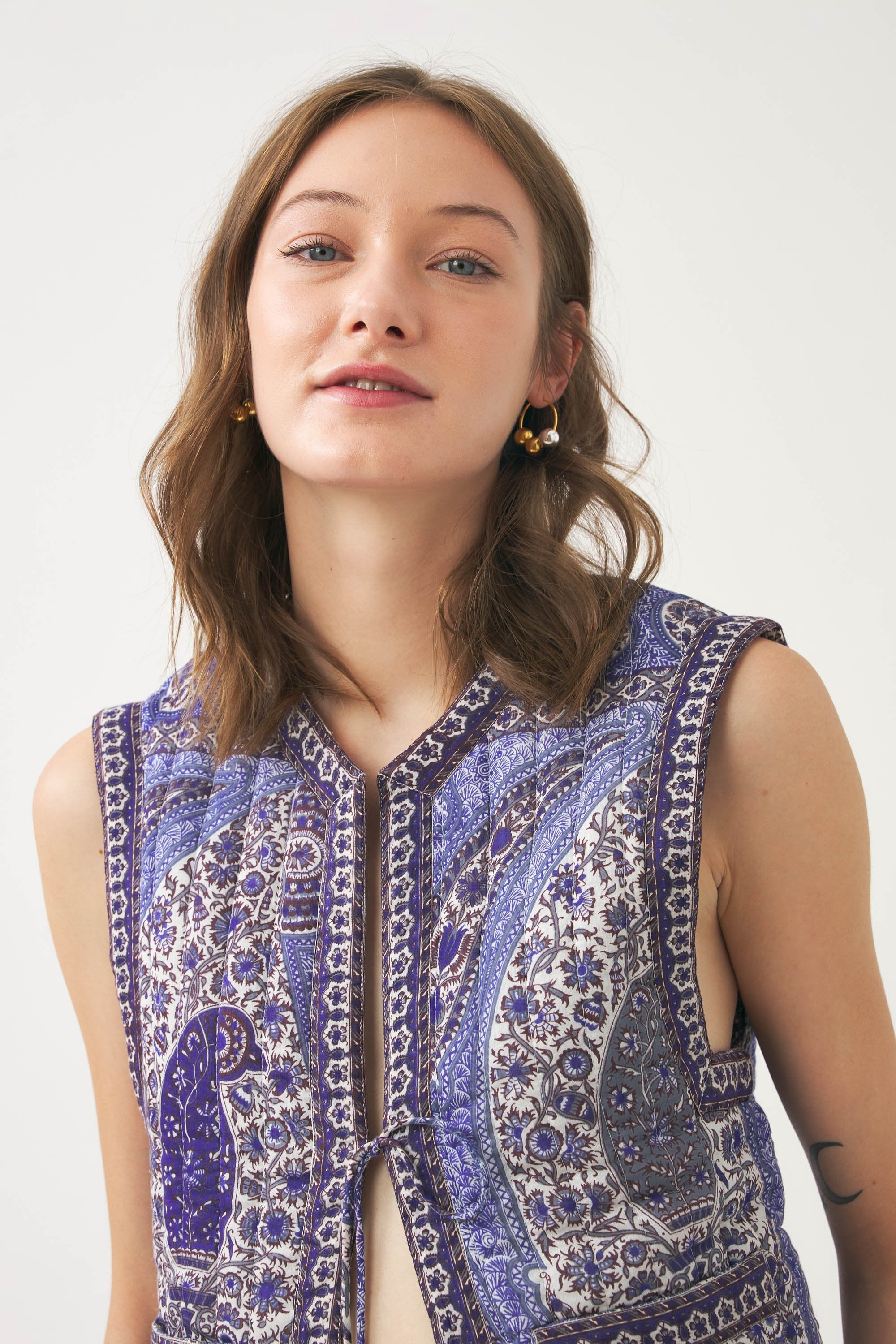 Print gilet Tajar