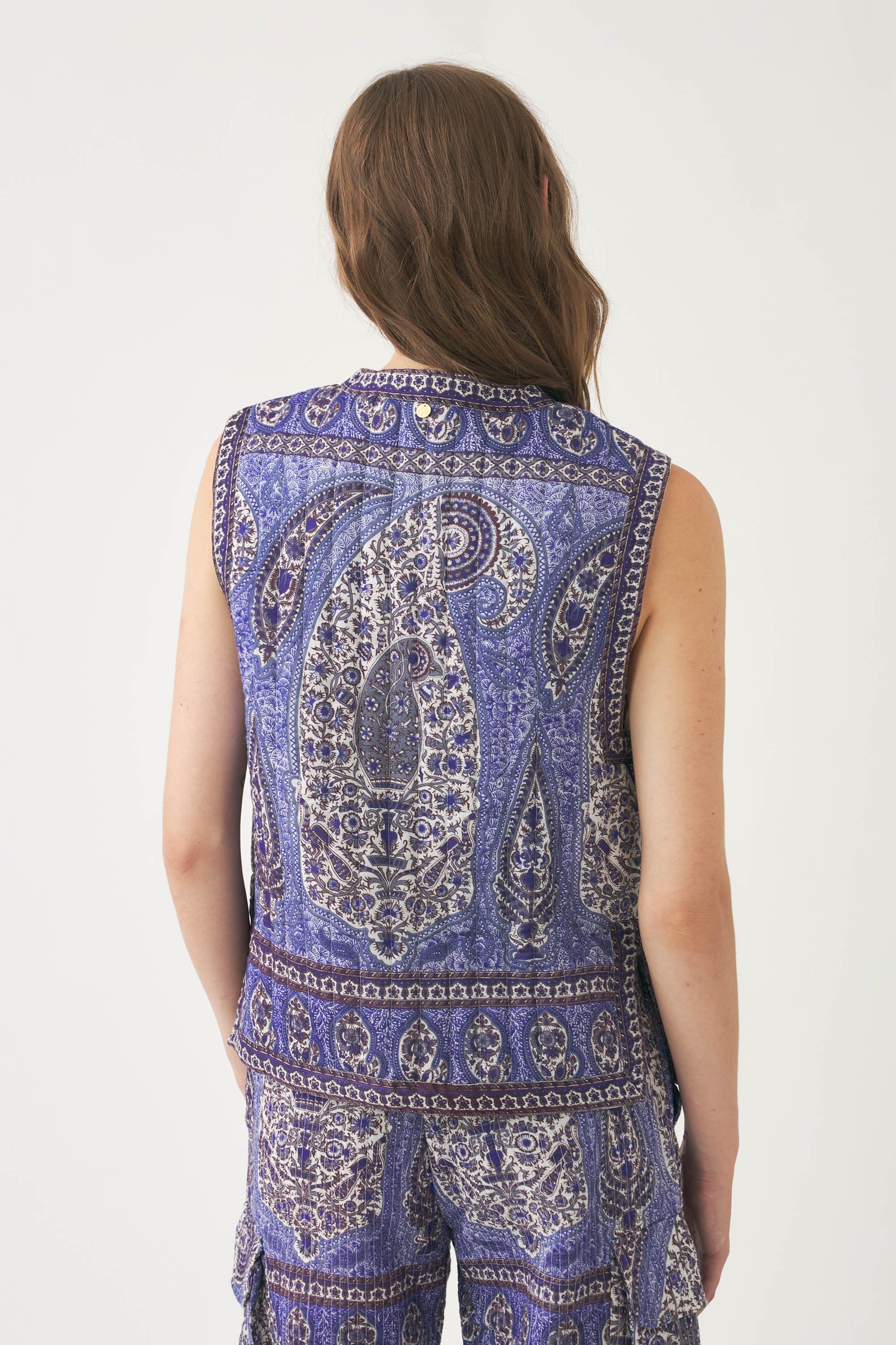 Print gilet Tajar