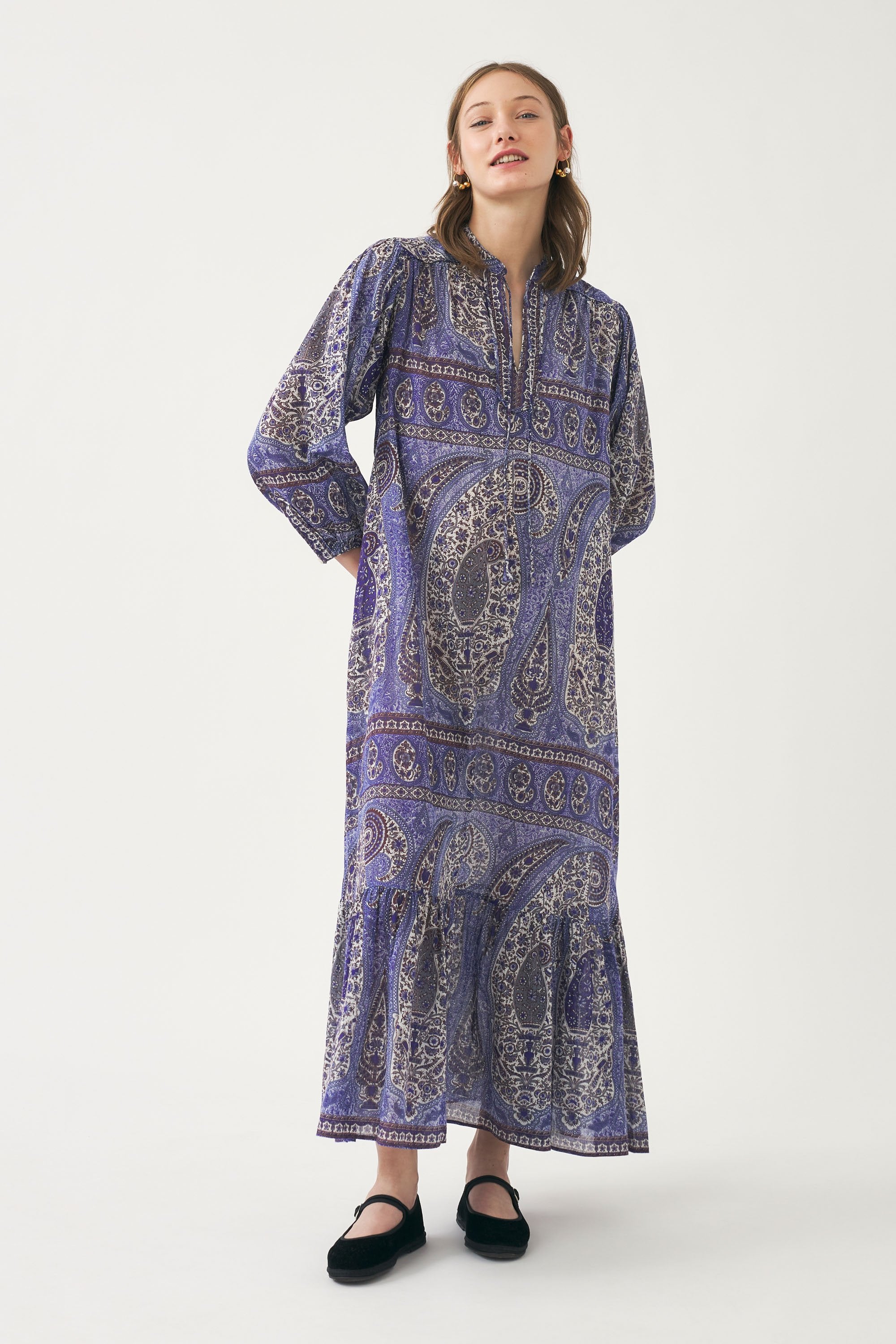 Vestido estampado Tajar