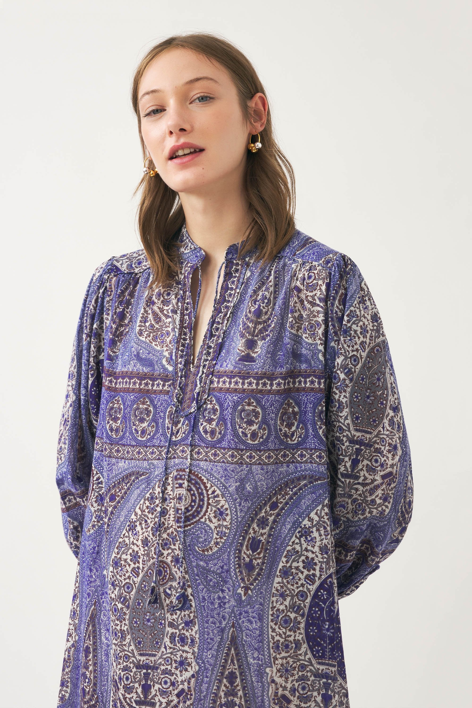Vestido estampado Tajar