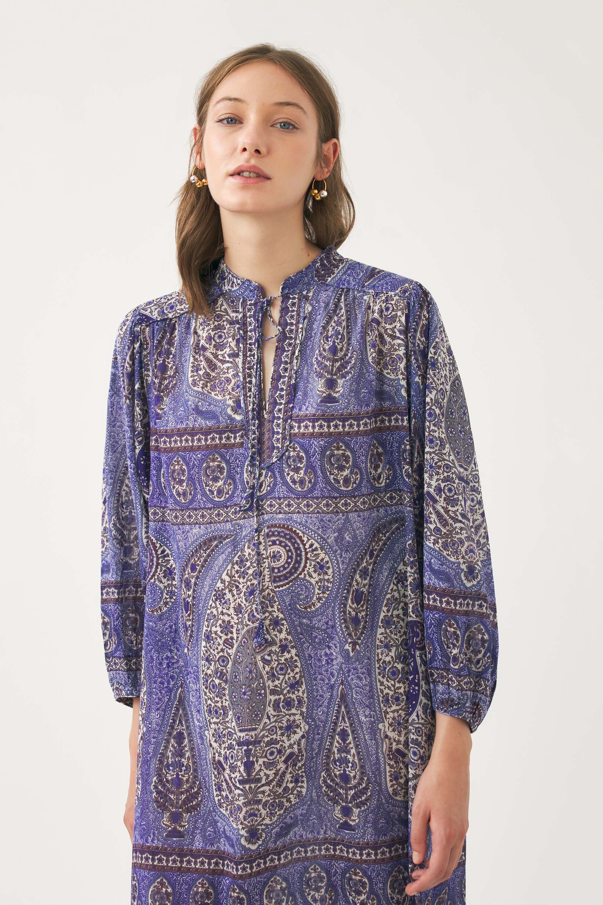 Vestido estampado Tajar
