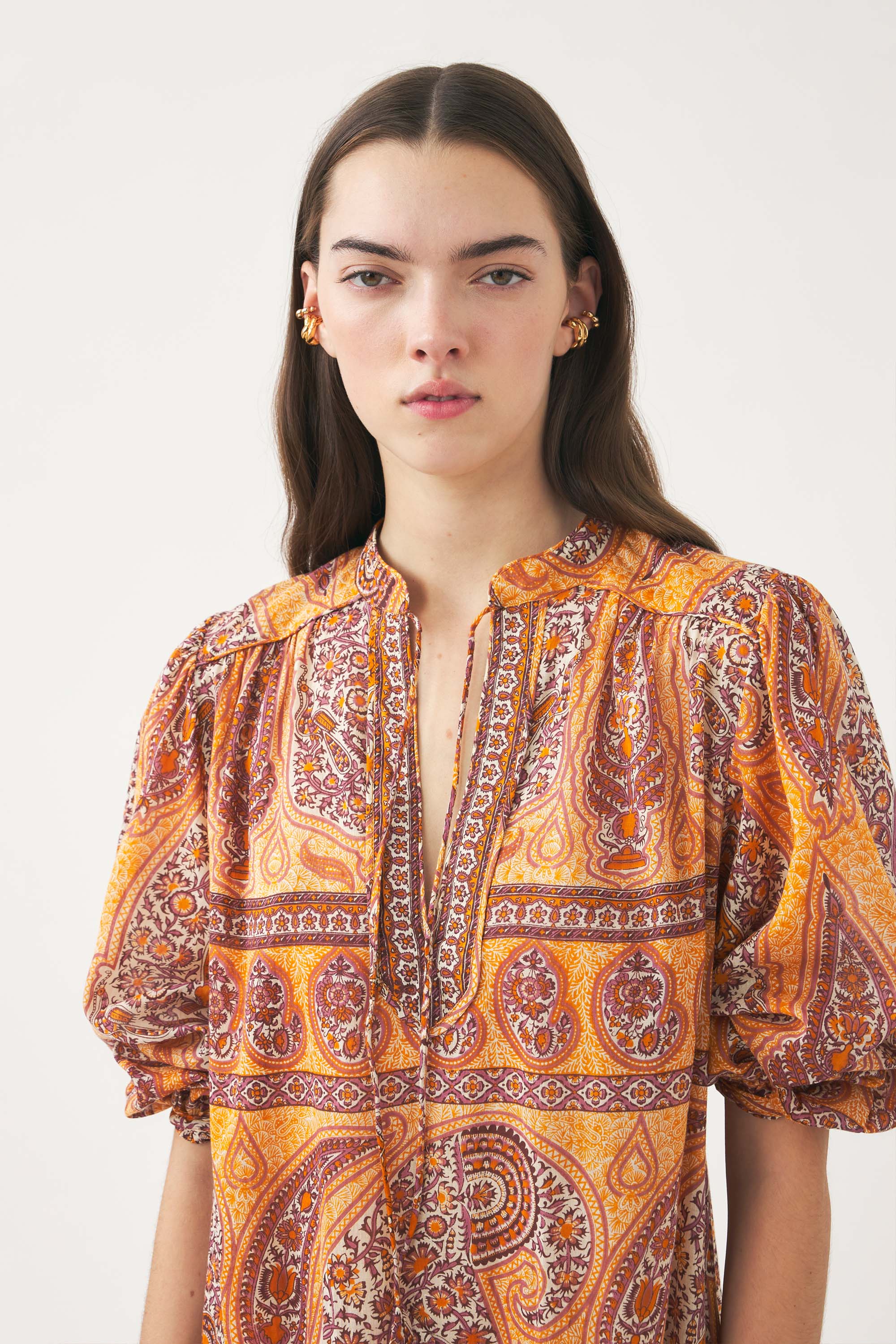 Vestido estampado Tajar