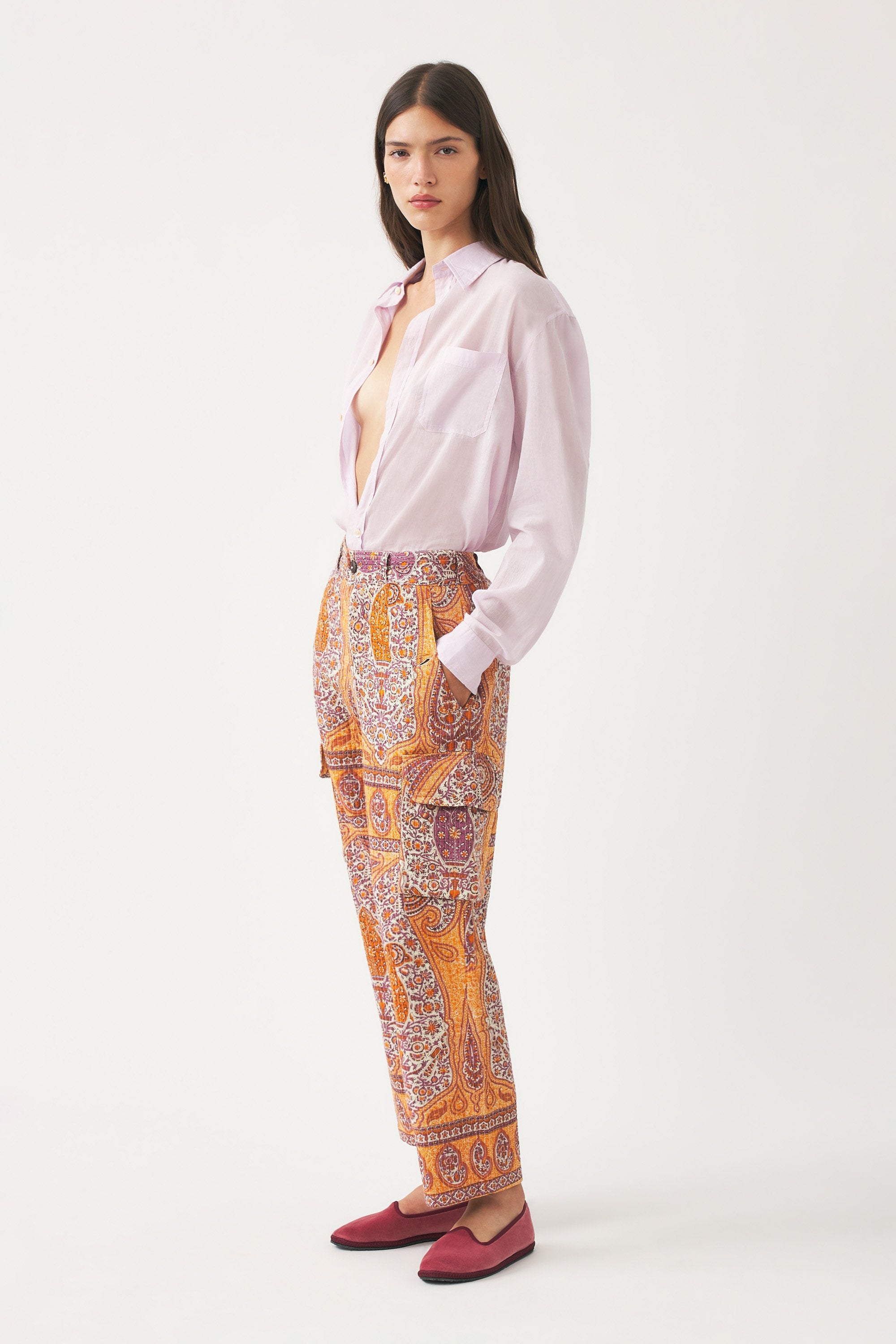 Pantalon imprimé Tajar