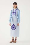 Embroidered Maxi Dress Tamir