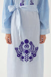 Embroidered Maxi Dress Tamir