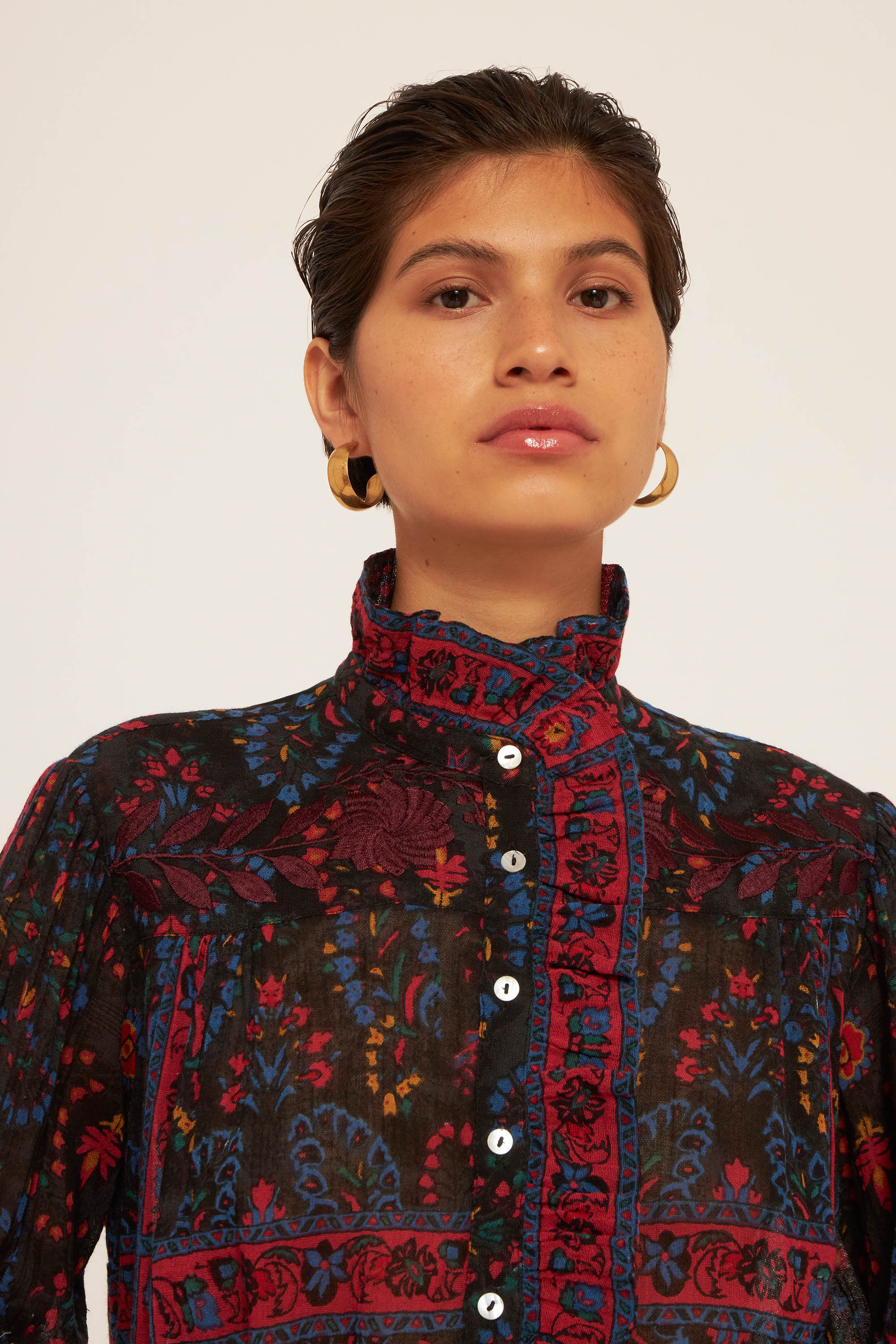 Tamir embroidered dress