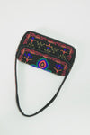 Tesora Embroidered baguette bag
