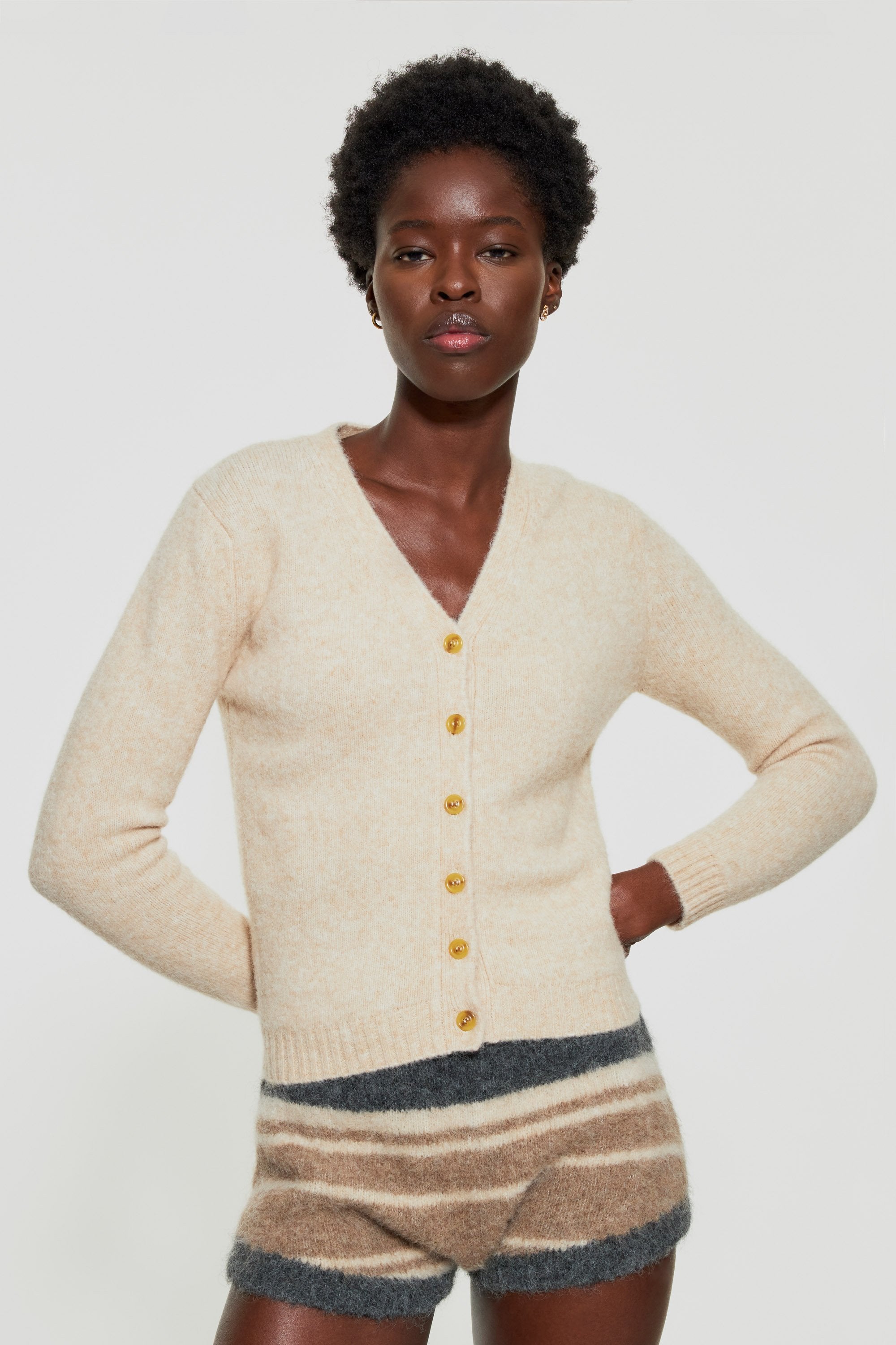 Gilet en maille Tiba