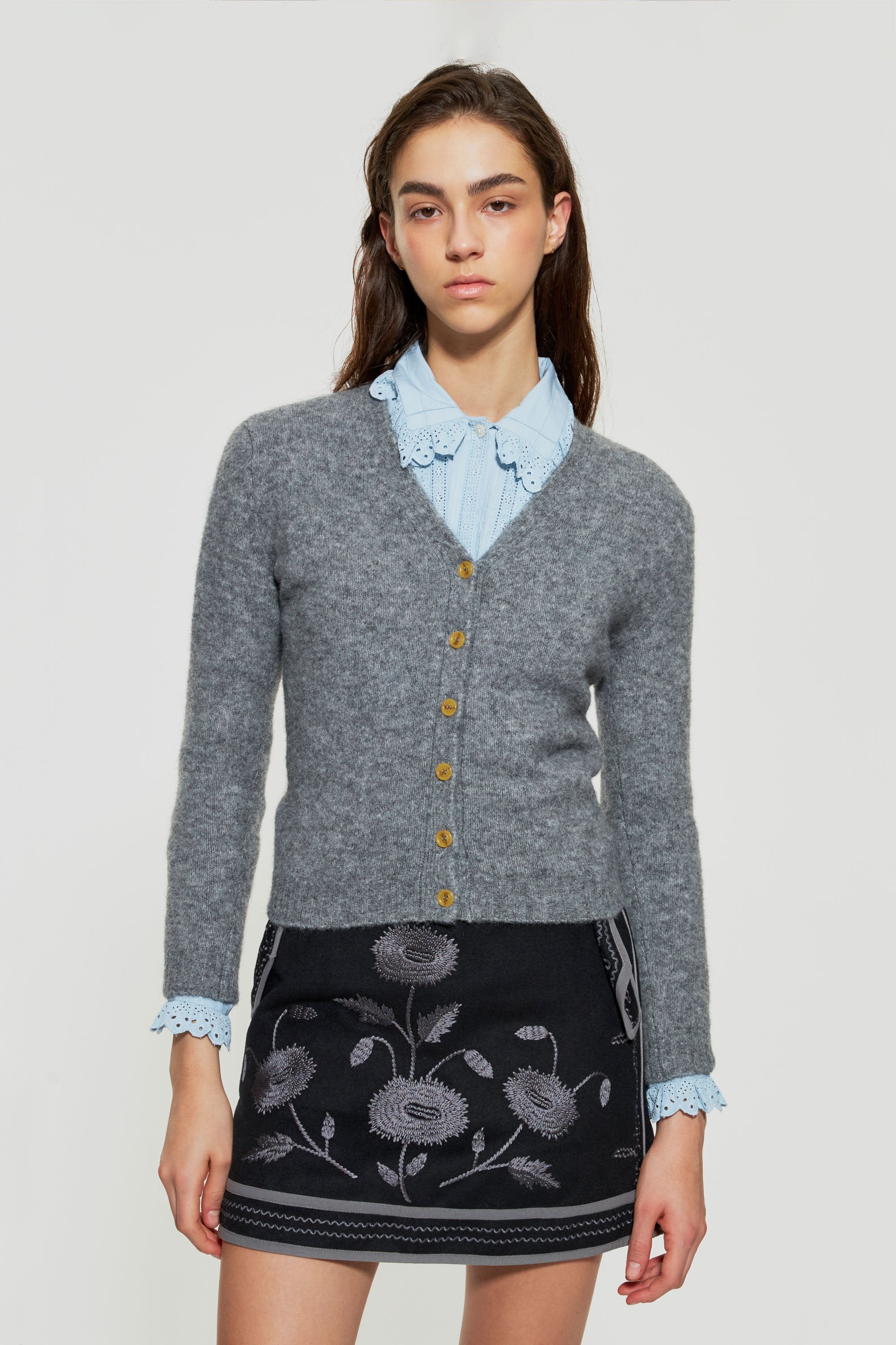 Gilet en maille Tiba