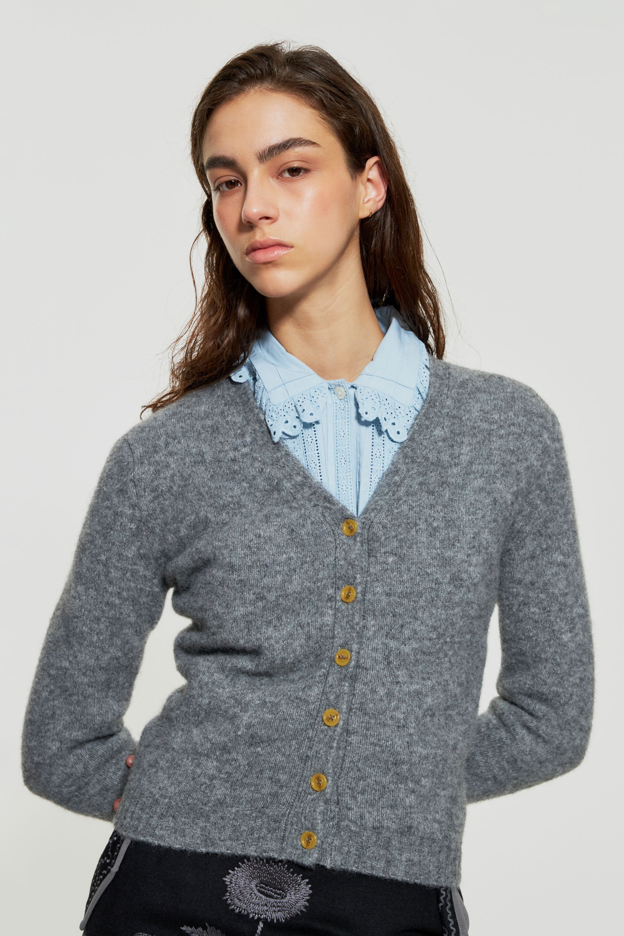 Gilet en maille Tiba