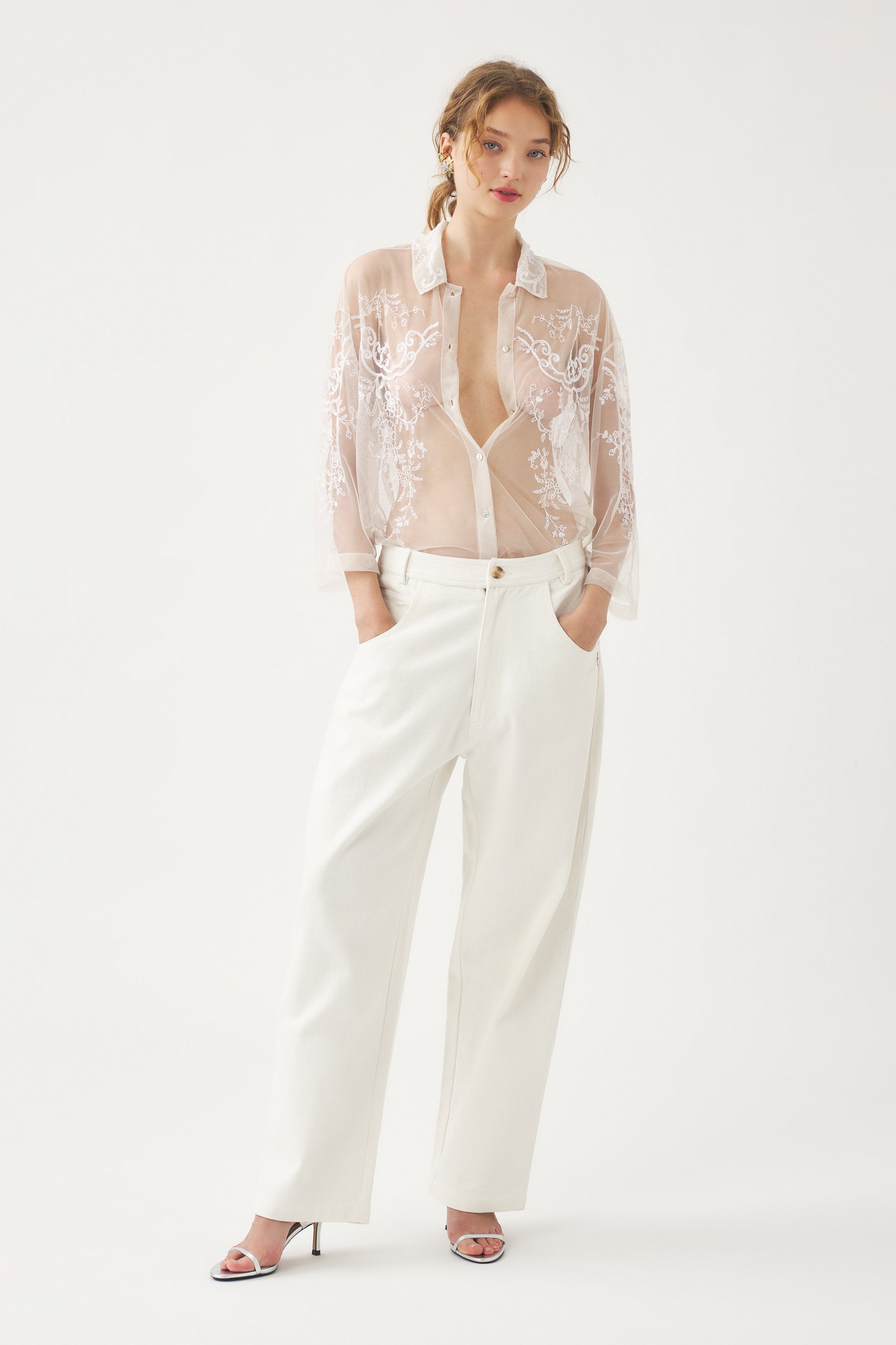 Camisa bordada Victoria