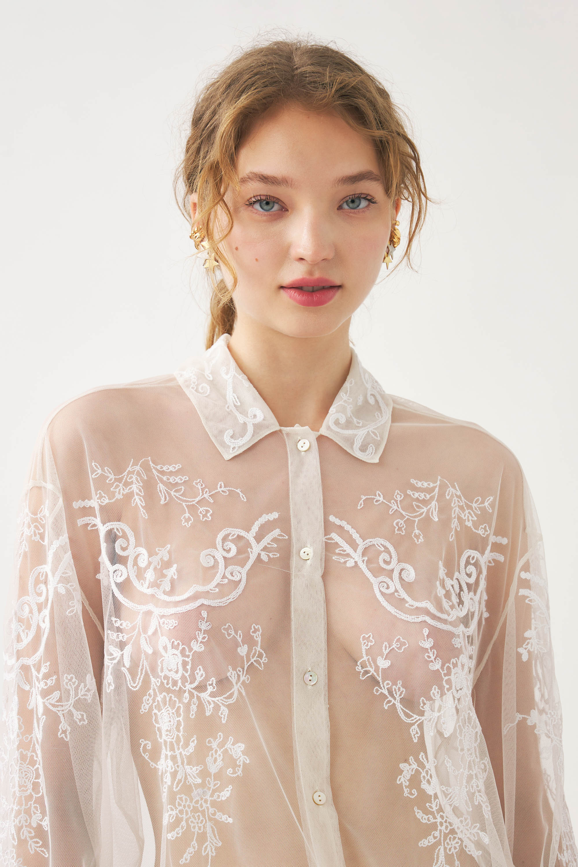 Camisa bordada Victoria