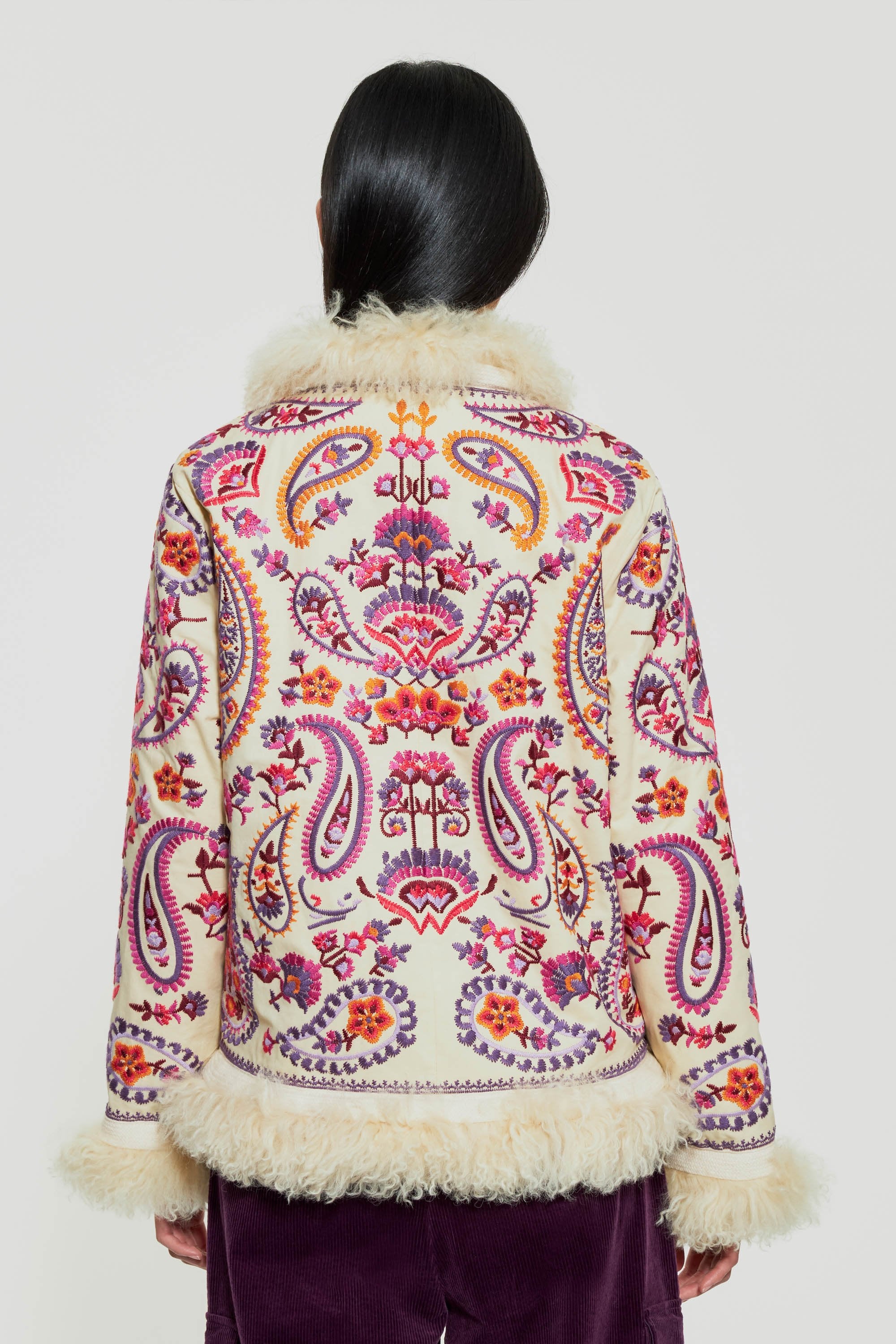 Veste brodée Wesley
