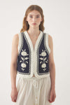 Embroidered Vest Winna