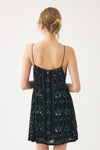 Robe mini brodée à la main Zeniba