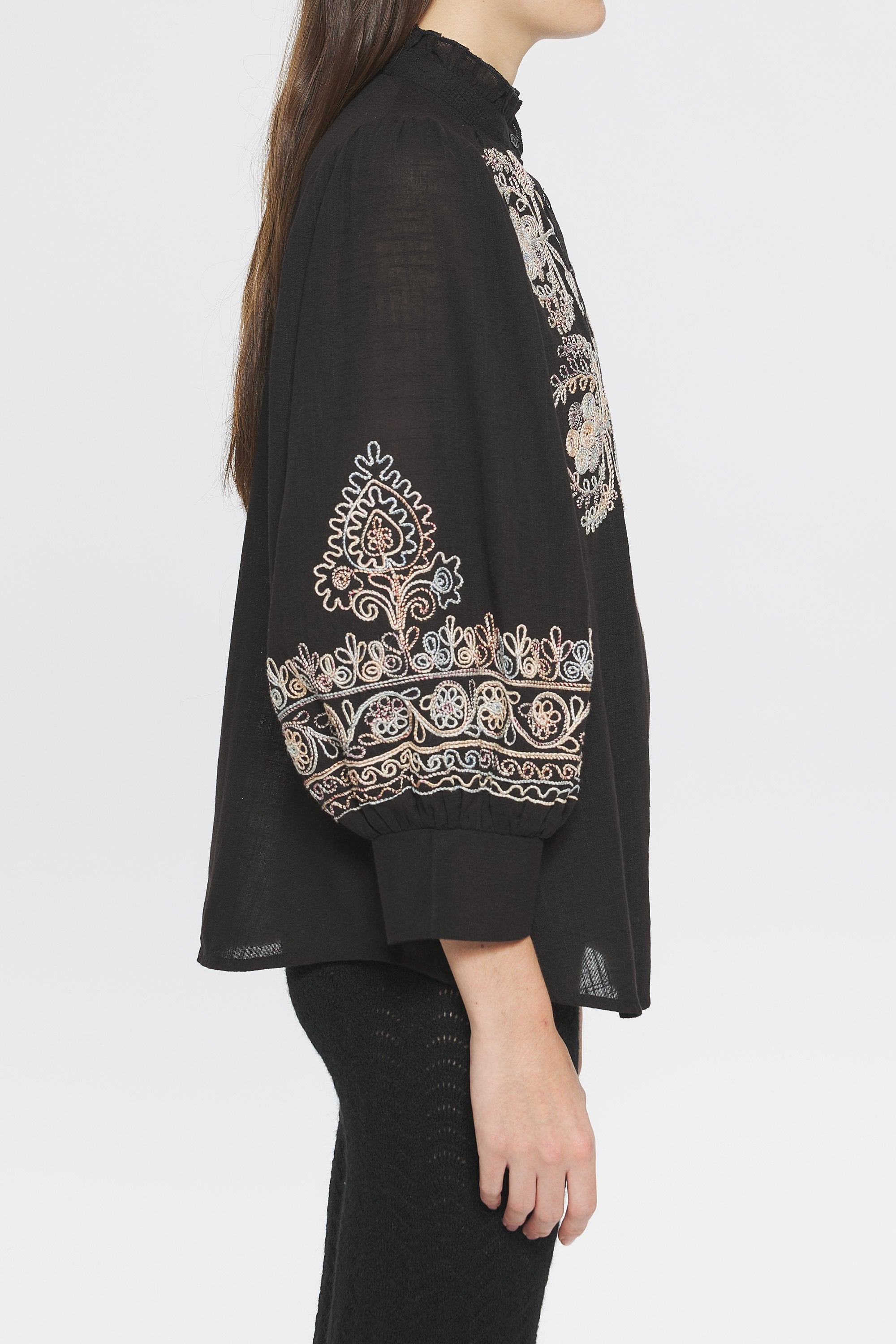 Blouse brodée Ziggy