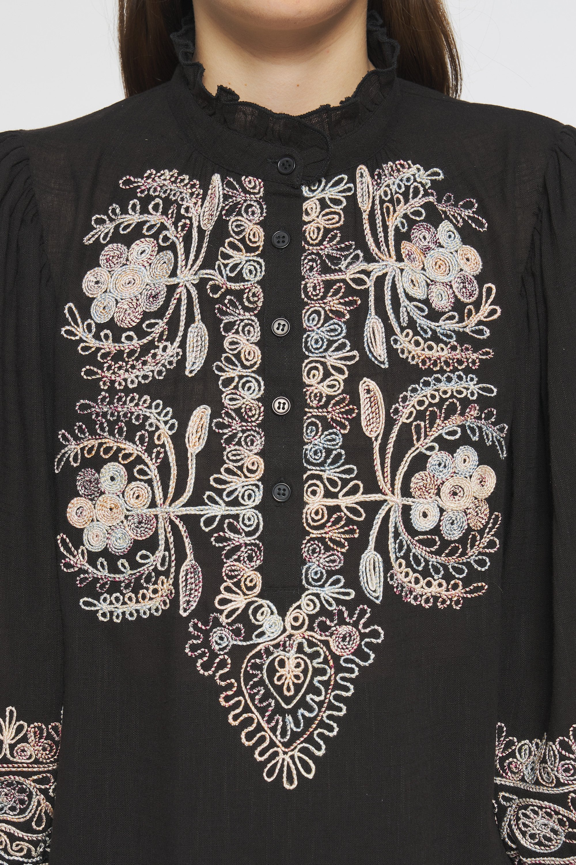 Blouse brodée Ziggy