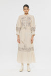 Ziggy Embroidered maxi dress